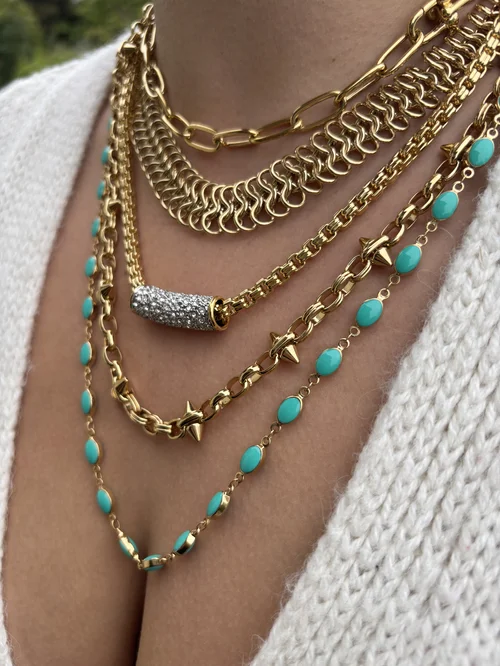 How to Stack and Layer Gold Necklaces — Lisa Smith Jewels
