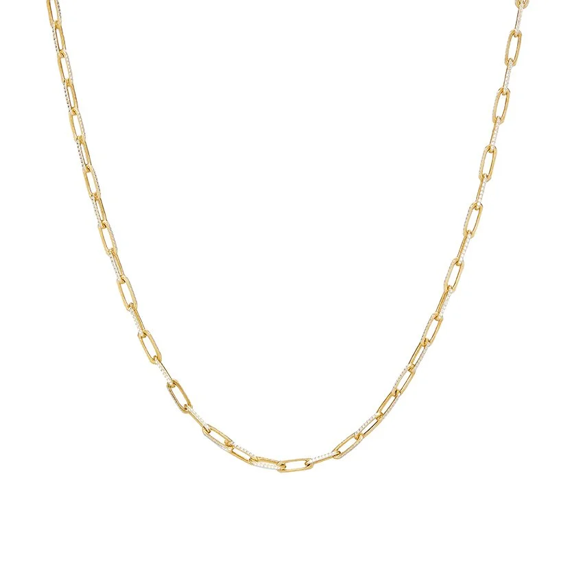Gold Demi Chain Necklace