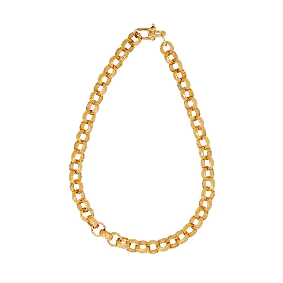 Gold Catalina Chain Necklace
