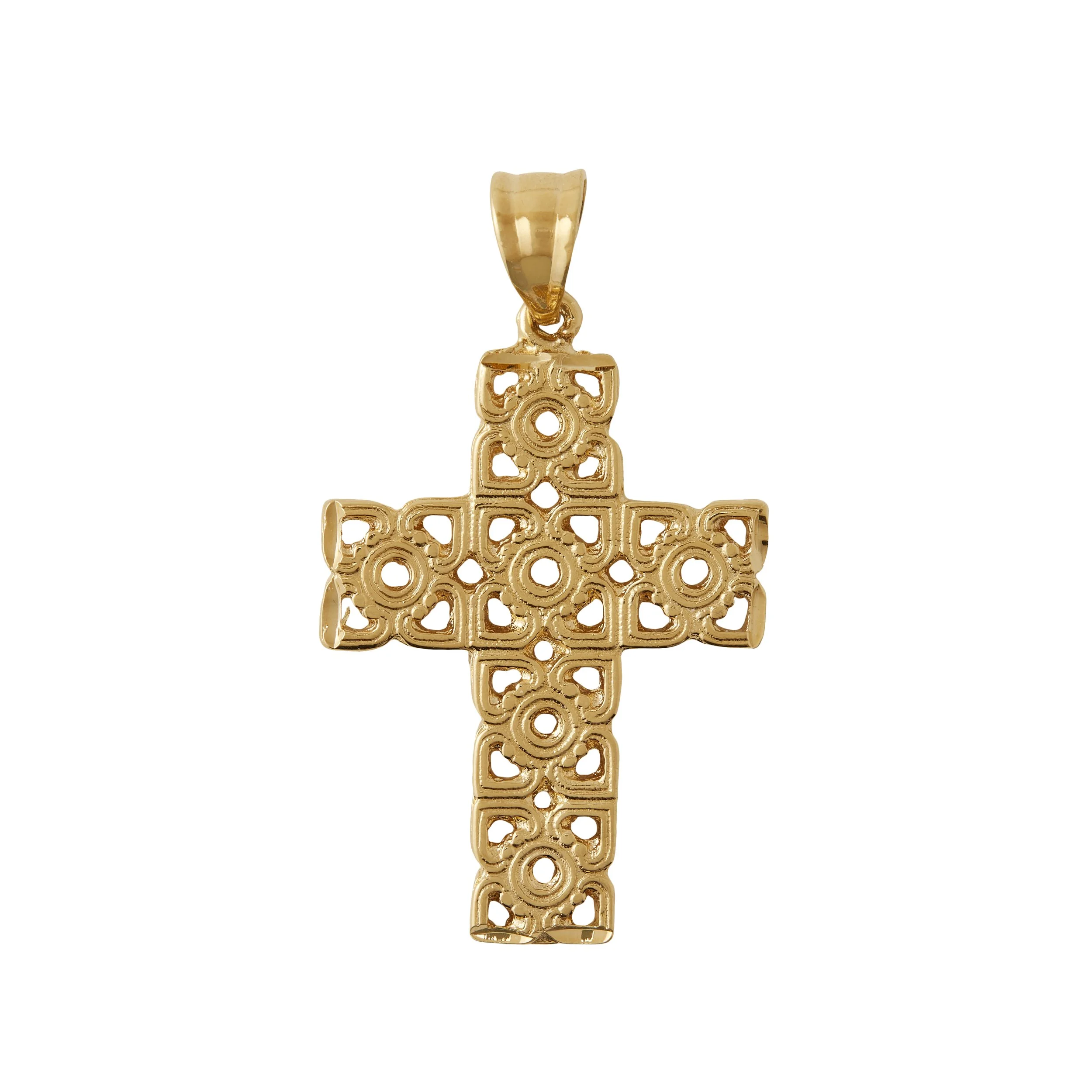 Gold  Cross Pendant