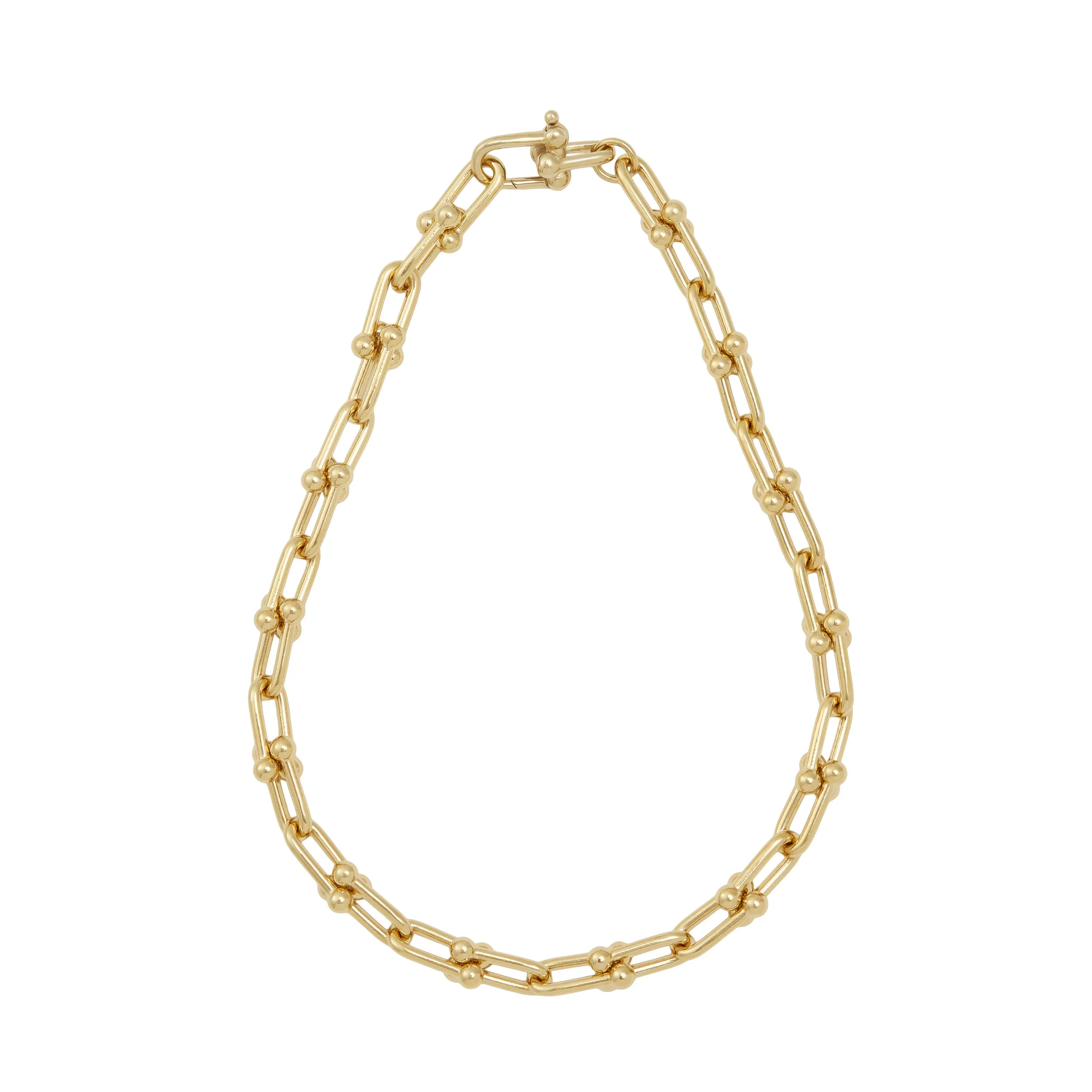 Gold Isabella Chain Necklace -large