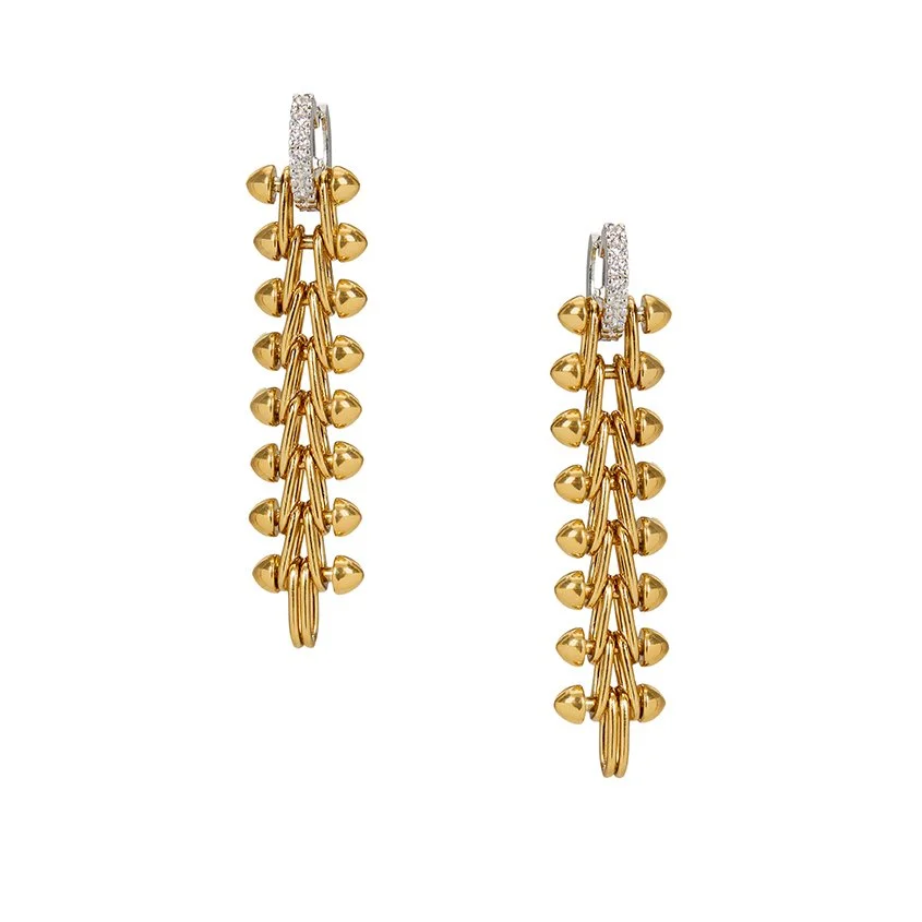 Cleo Earrings with Huggies