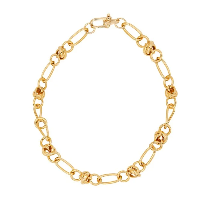 Gold Olympia Chain Necklace