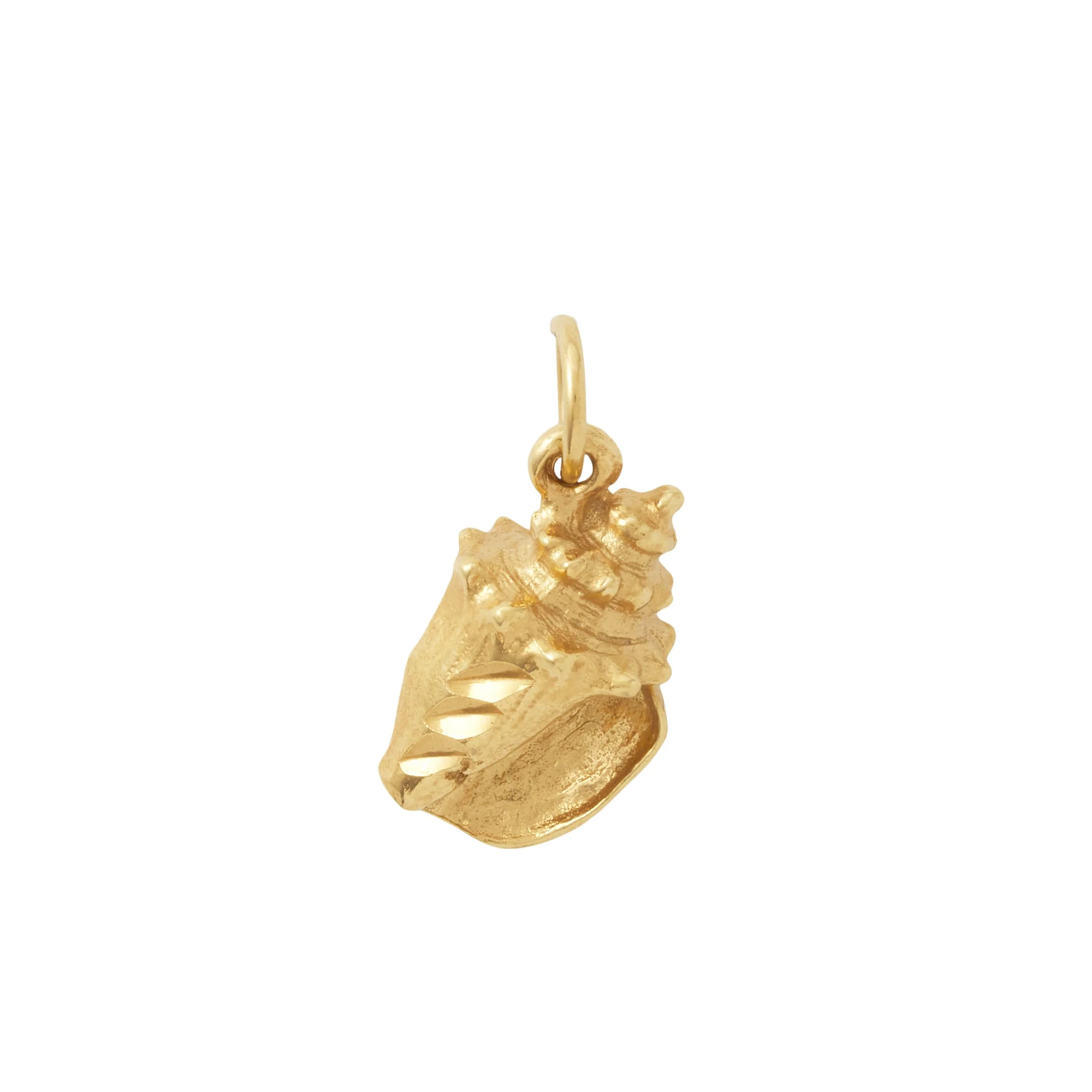 Gold Conch Pendant