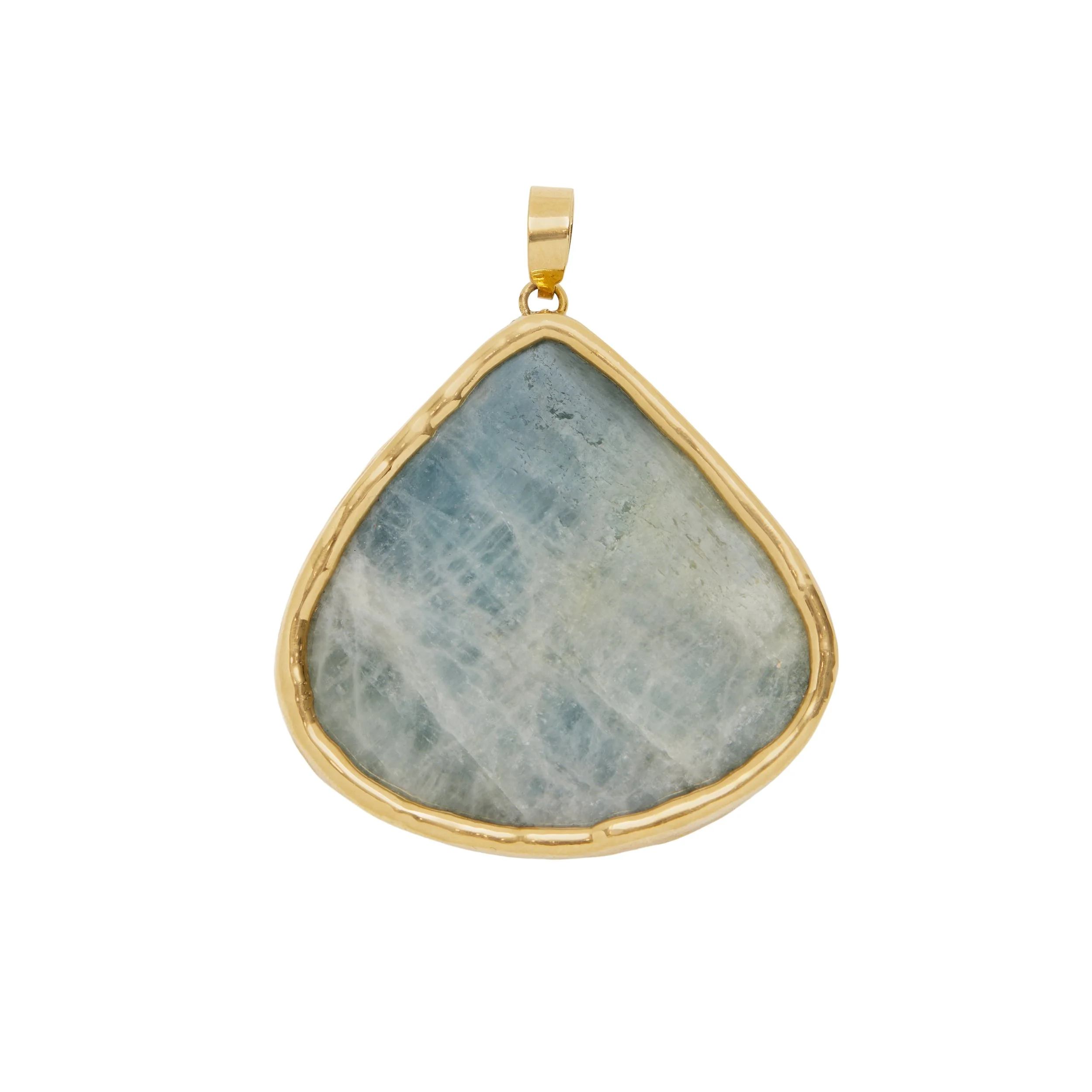 Aquamarine Tear Drop Pendant