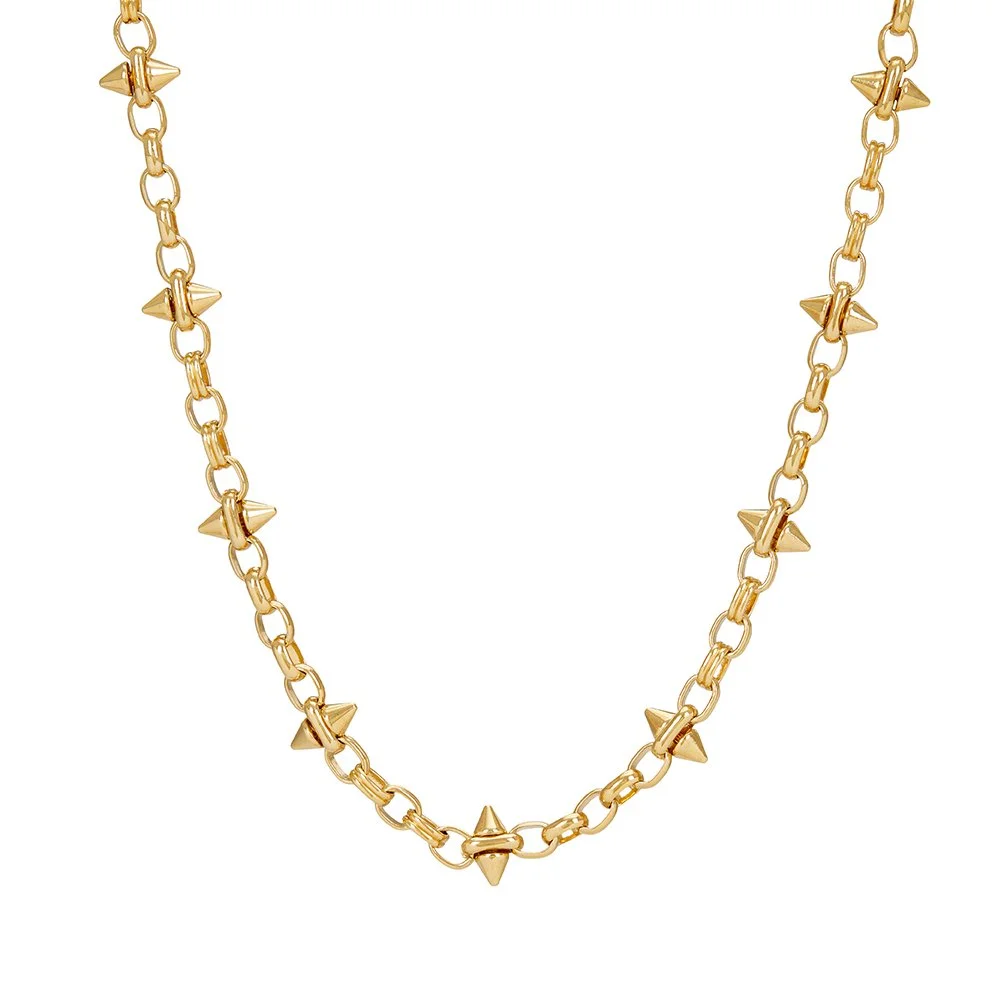Gold Donatella Chain Necklace