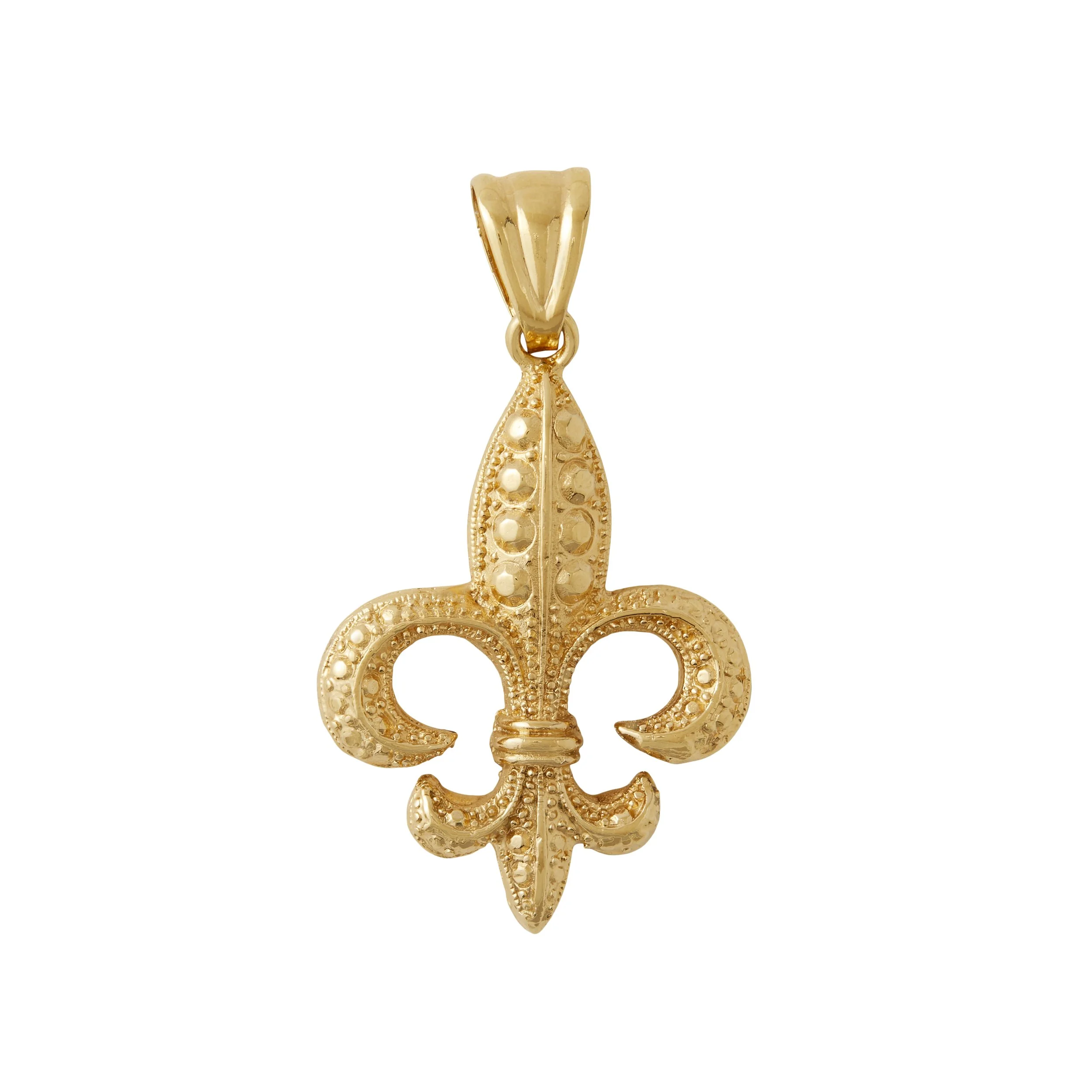 Gold Fleur-de-lis Pendant