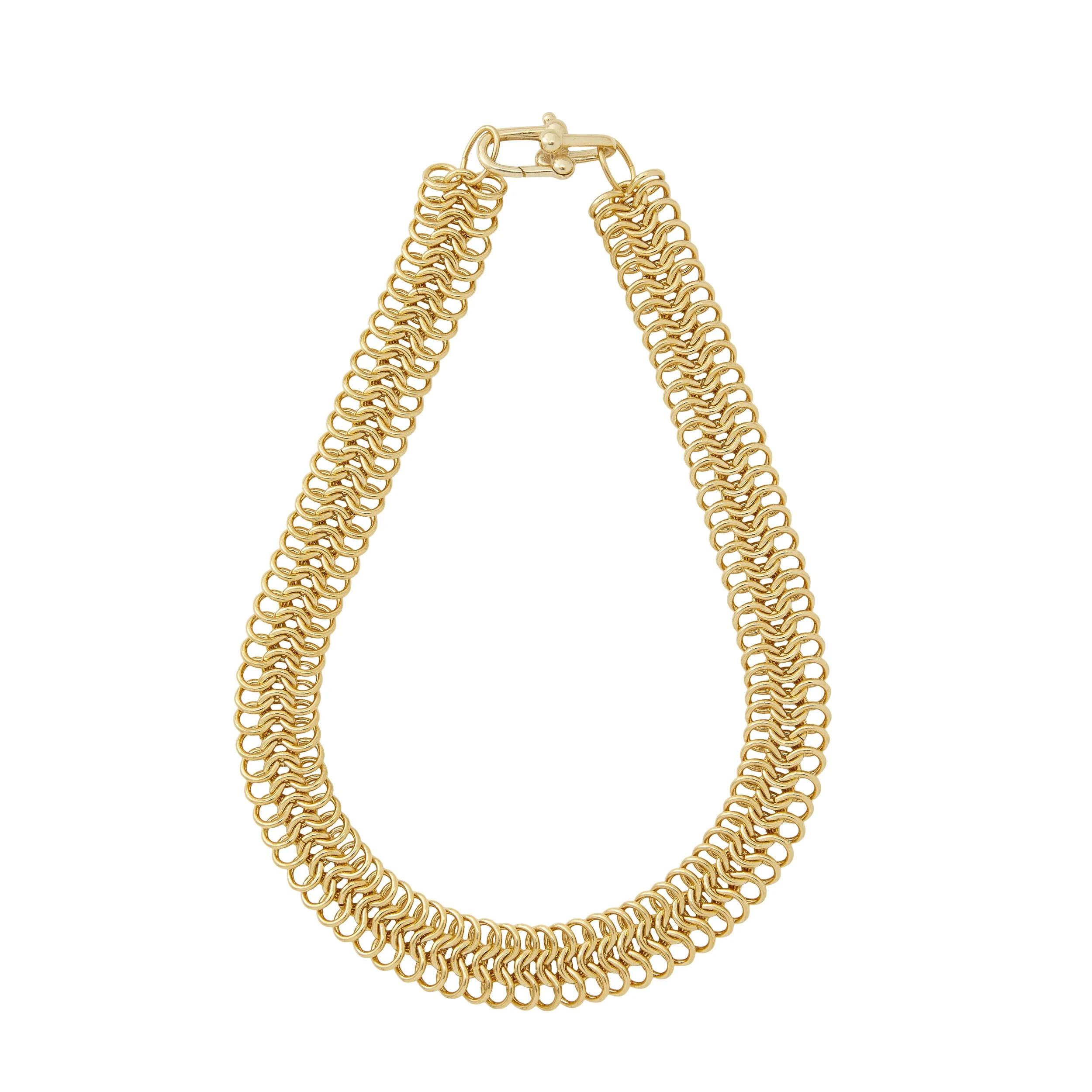 Gold Florence Chain Necklace