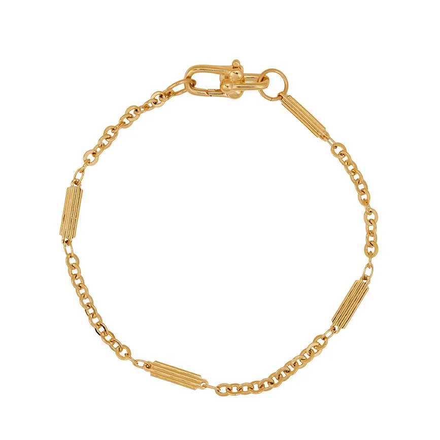 Gold Eleni Chain Bracelet