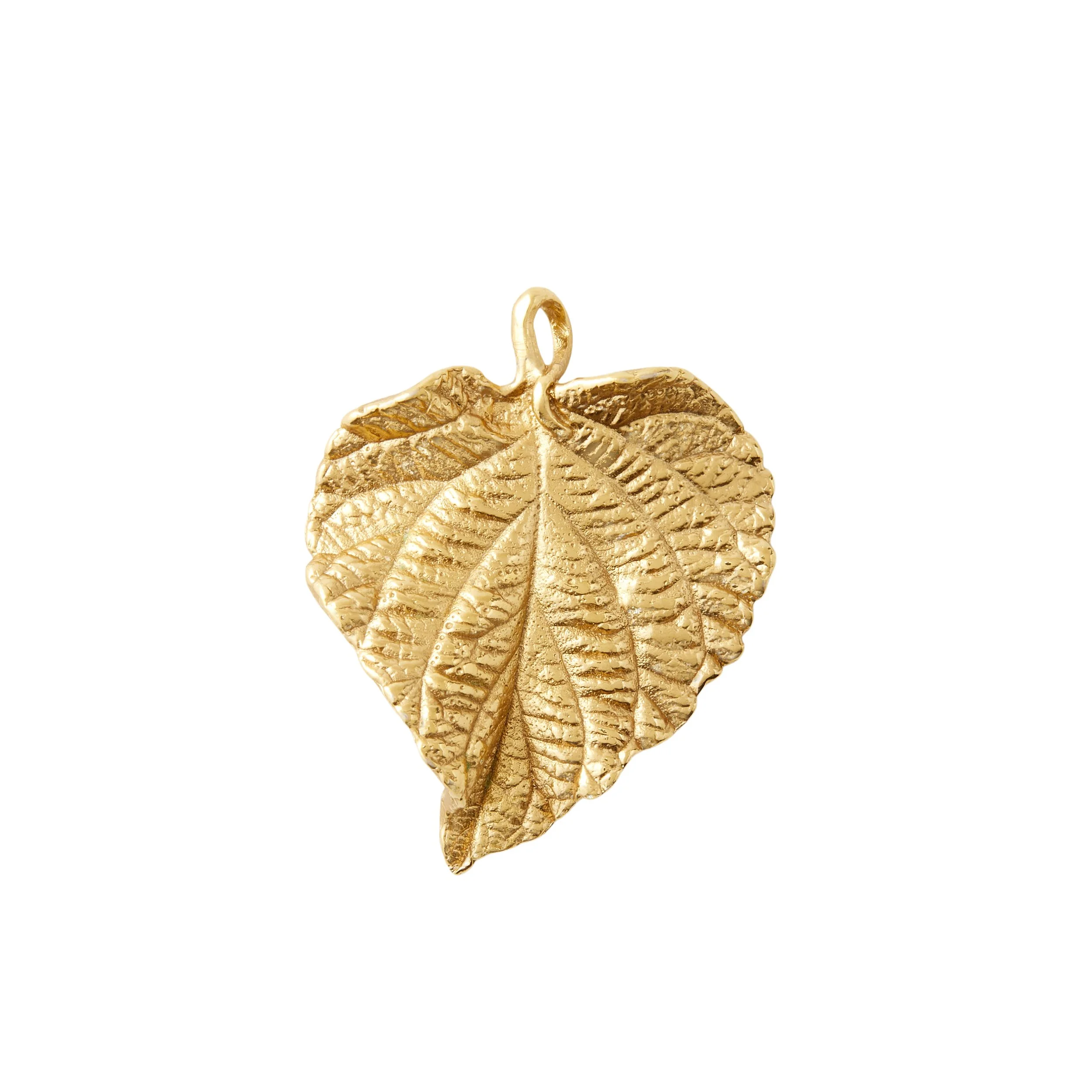 Gold Leaf Pendant