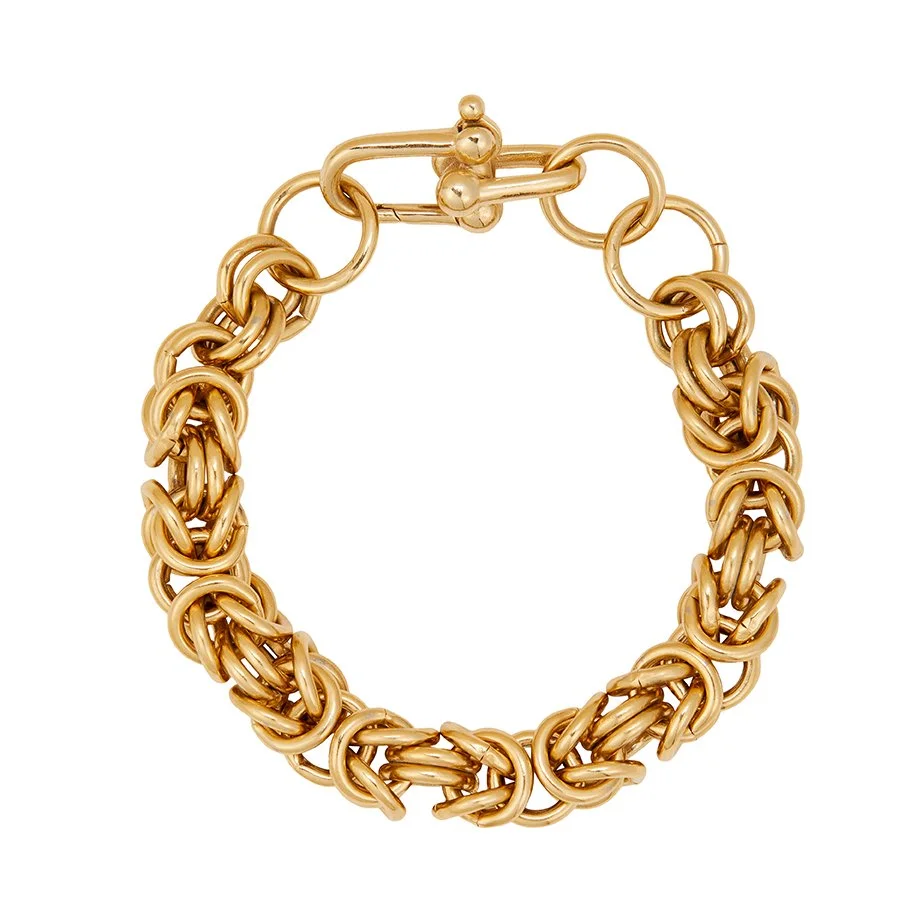 Gold Camilla Chain Bracelet -Large