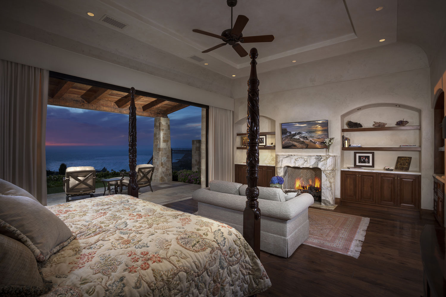 Master-Bedroom-Fireplace-Retractable-Doors-Private-Patio-Corbin-Reeves.jpg