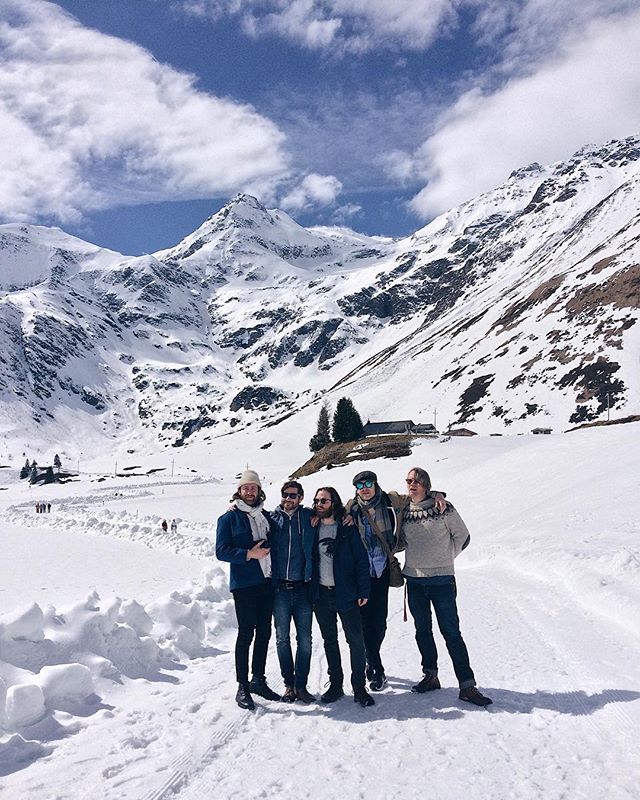 When @danmanganmusic texts you about a #dayoff between Lucerne &amp; Graz, you call up your friends at @hotelmiramonte and @felsentherme_badgastein and show them a good time in Bad Gastein: soaking in our public hot springs, eating a delicious Austri