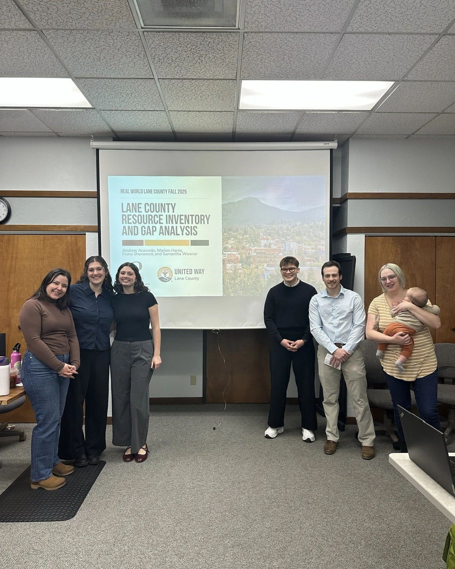 This fall, United Way was honored to be selected by a group of students in the University of Oregon's Planning, Public Policy, and Management program for a resource mapping project, as part of their &quot;Real World&quot; class coursework. Fiona, Mar