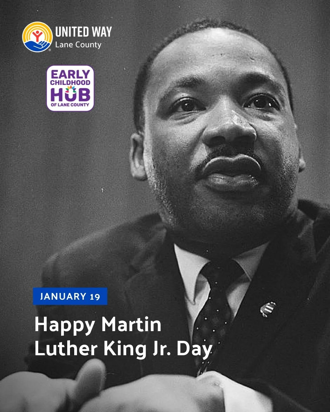 Today, we reflect on the great life and legacy of Reverend Martin Luther King Jr. United Way and the Early Childhood Hub of Lane County hold his commitment to justice and equity as integral to our work, and we invite you to join us in shaping our com