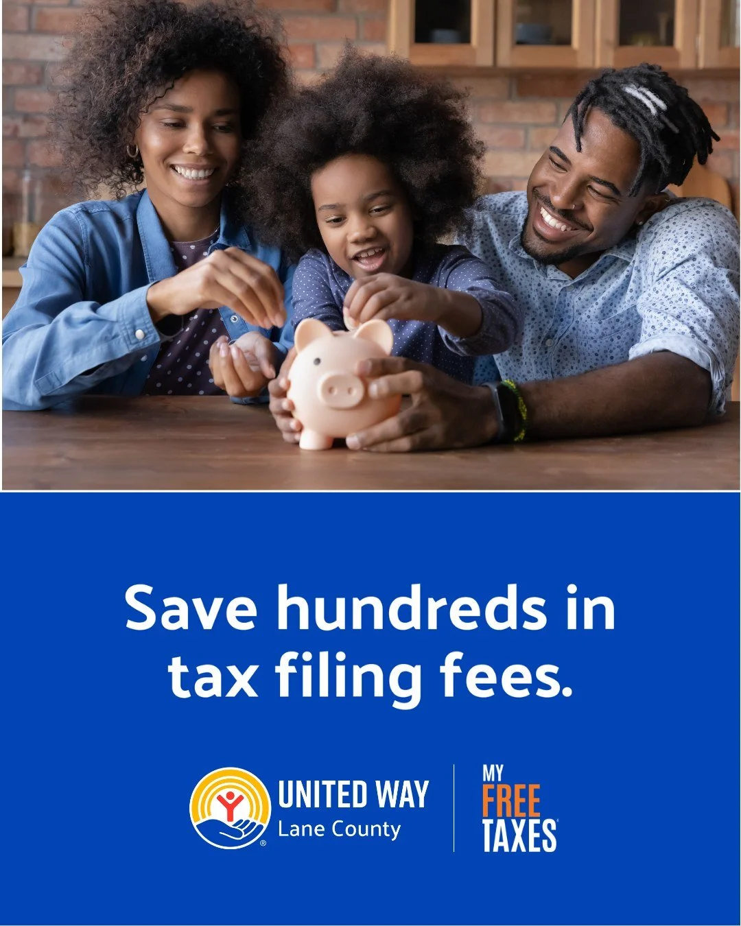 Tax season is right around the corner! MyFreeTaxes, powered by United Way, is a free,  easy, and secure resource for filers who made less than $89,000 in 2025. Visit myfreetaxes.org to learn more.

Other local options for filing for the 2025 year inc