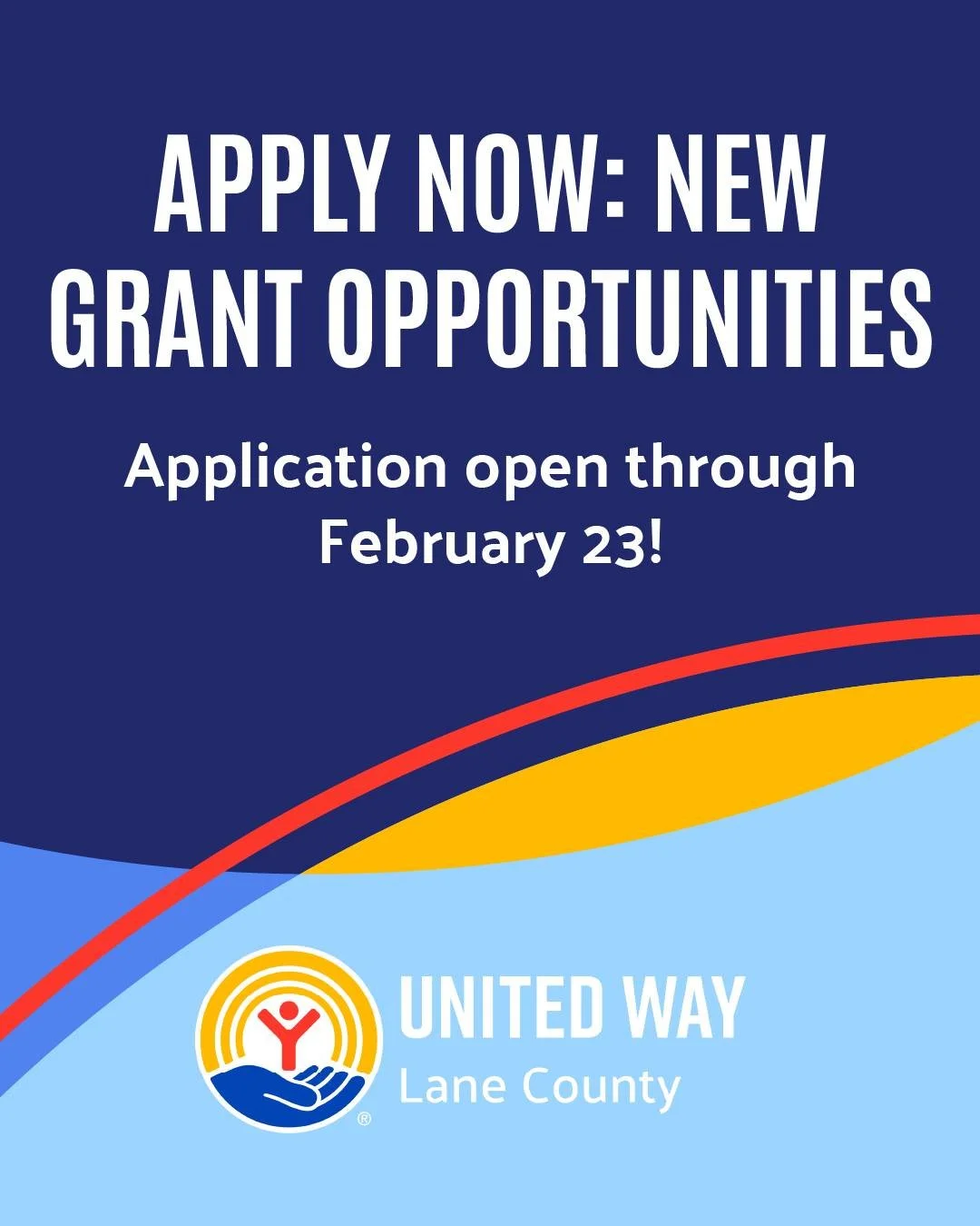 The deadline to submit a Letter of Inquiry for United Way's Community Support and Community Transformation grants is next Monday, February 23! These two-year grants are intended to support organizations and programs that are in alignment with United 