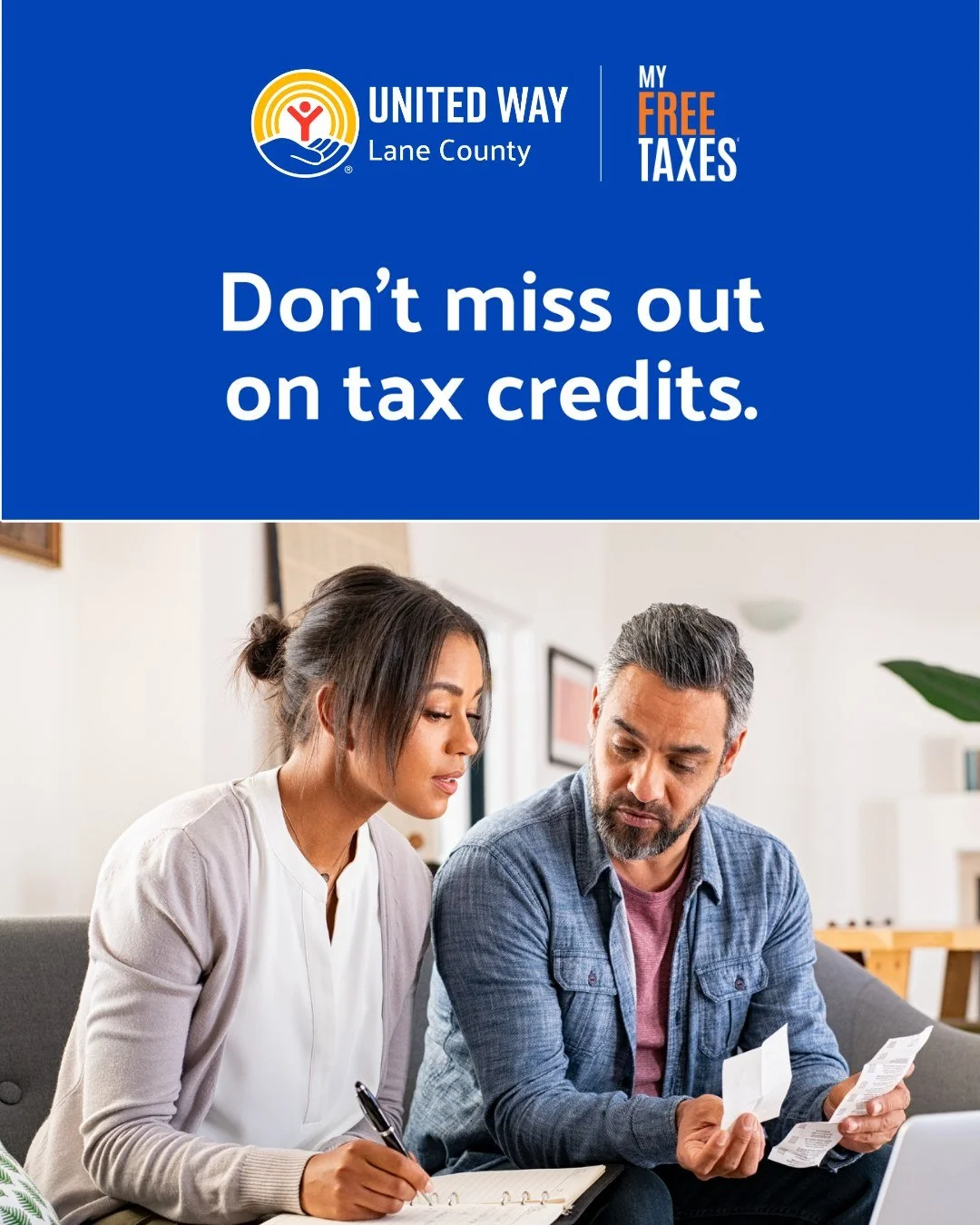 File your taxes for free today at MyFreeTaxes.com, powered by United Way! If you made $89,000 or less in 2025, you qualify to file for free, with access to live chat support.

Since 2009, MyFreeTaxes has helped more than 1.4 million people file their