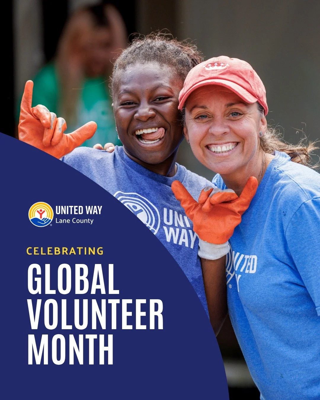No April Fools&rsquo; pranks here &ndash; April really is Global Volunteer Month! At United Way of Lane County, we are passionate about uplifting the thousands of volunteers that keep our community running. This month and every month, we celebrate th