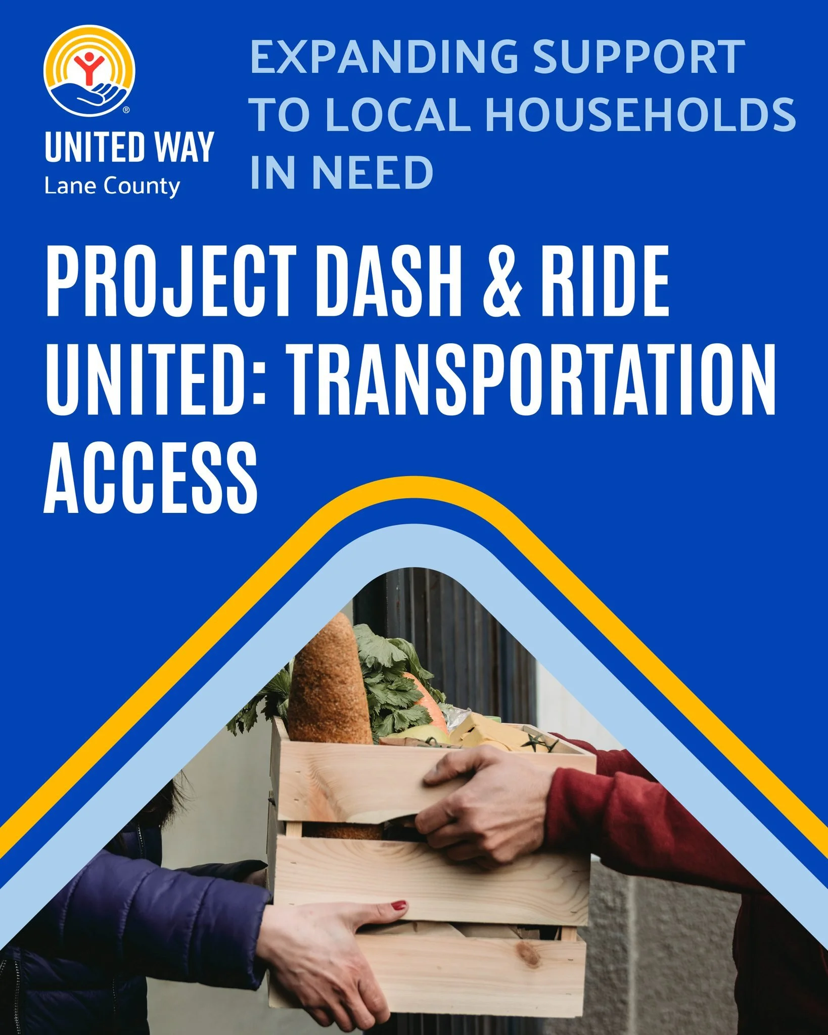 In case you missed it: United Way of Lane County recently received nearly $250,000 from the Lane Community Health Council to expand two programs aimed at addressing transportation barriers - Project DASH and Ride United: Transportation Access!

Proje