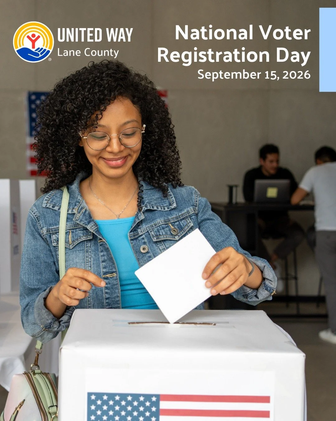 Today, September 15, is National Voter Registration Day 🗳️ now is the time to ensure you are registered to vote and your information is up-to-date for this year's election! 

The last day to register or update your information to qualify to vote in 