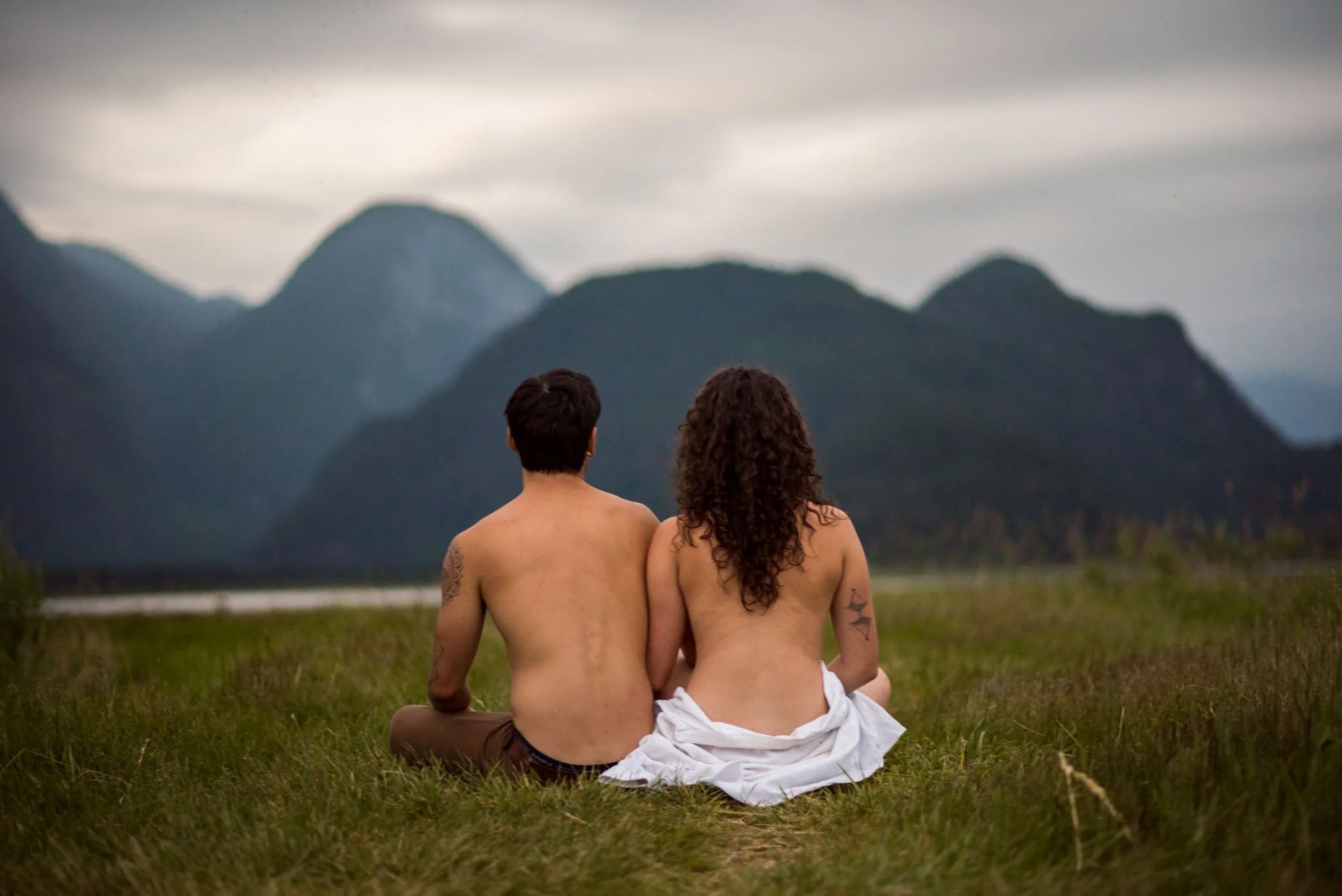 Engagement Session in Pitt Lake BC