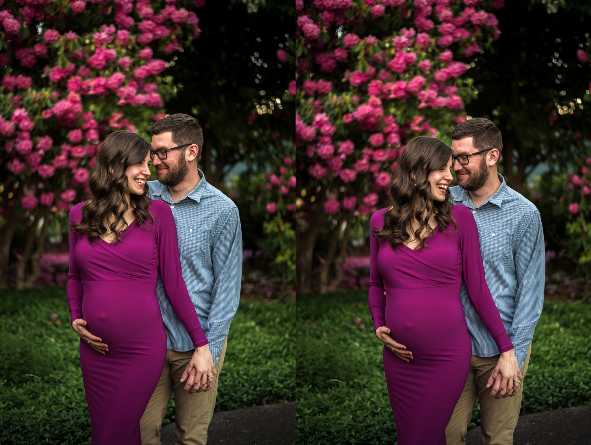 Maternity session at Deer Lake Park, in Burnaby BC