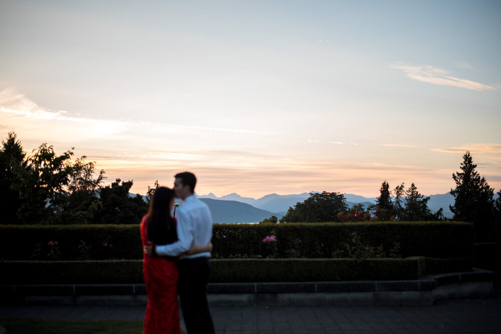 Bride and Groom in Vancouver B.C