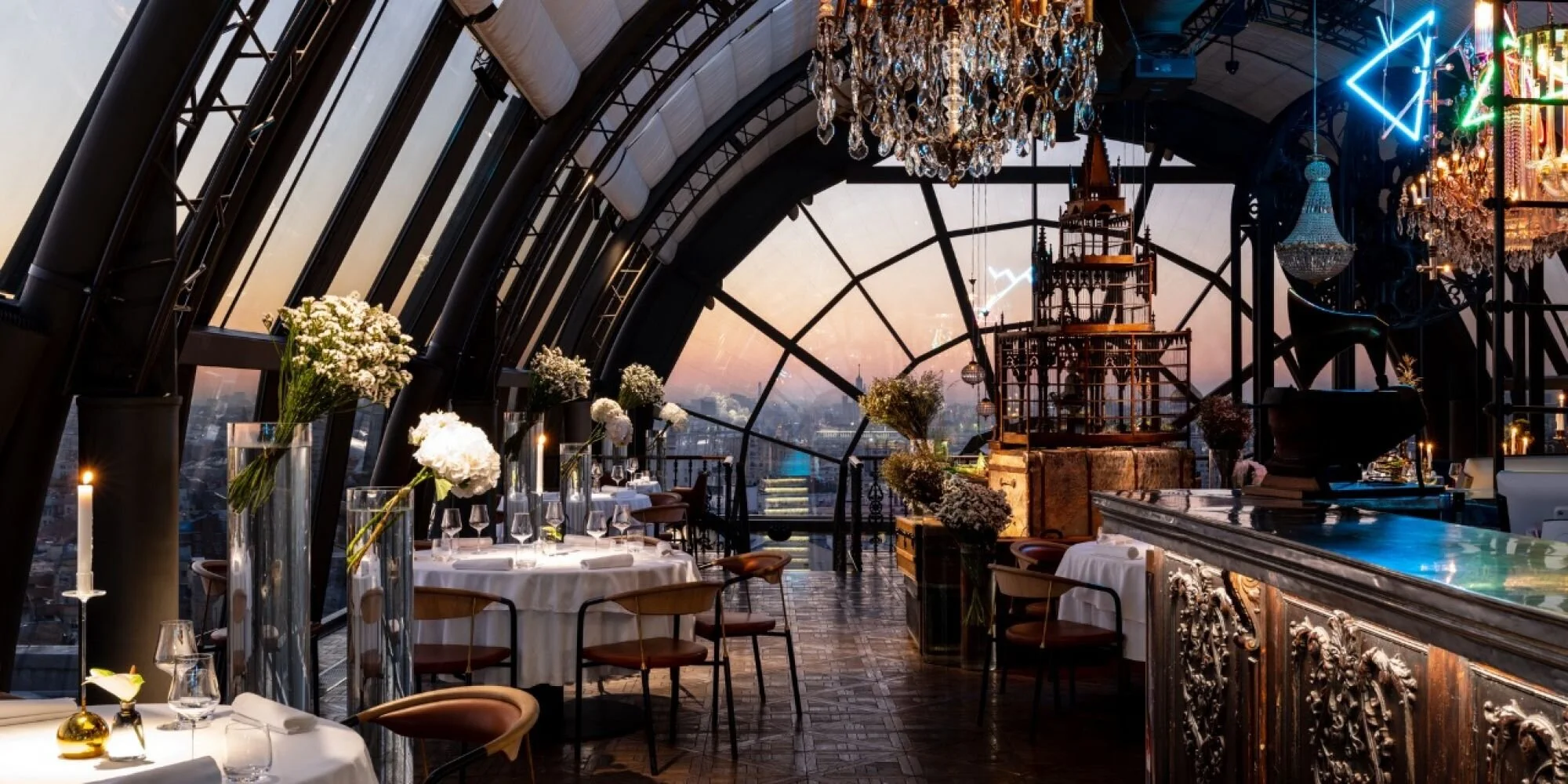 Romantic restaurants in central london