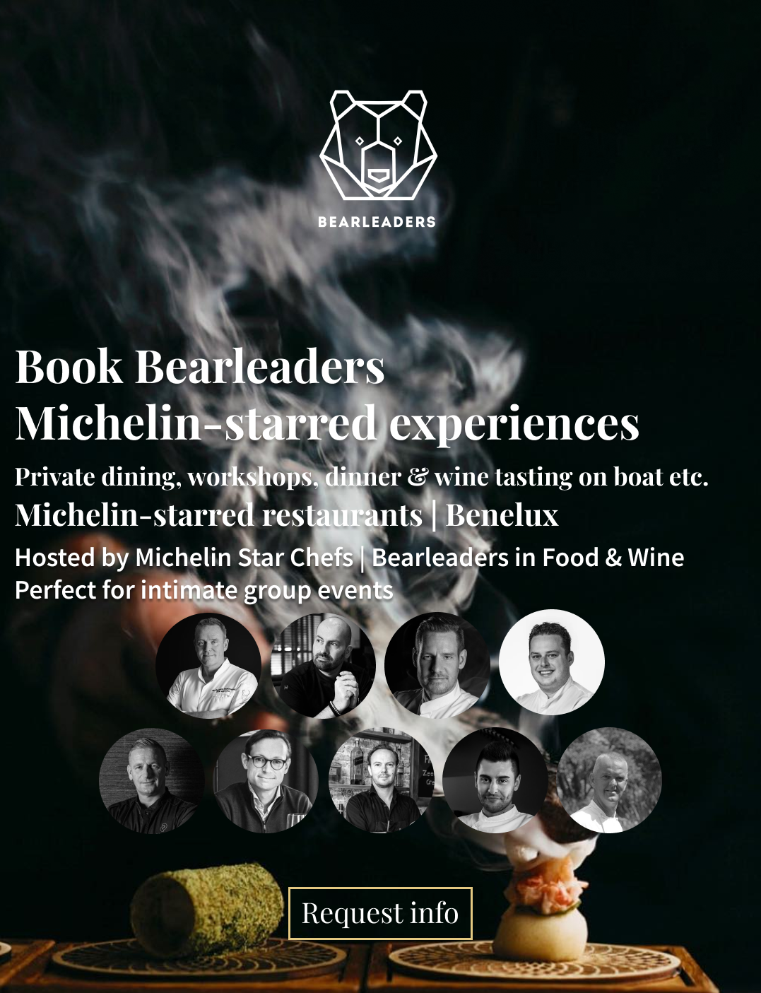 Book a Michelin-starred dining experience on the Amsterdam canals 