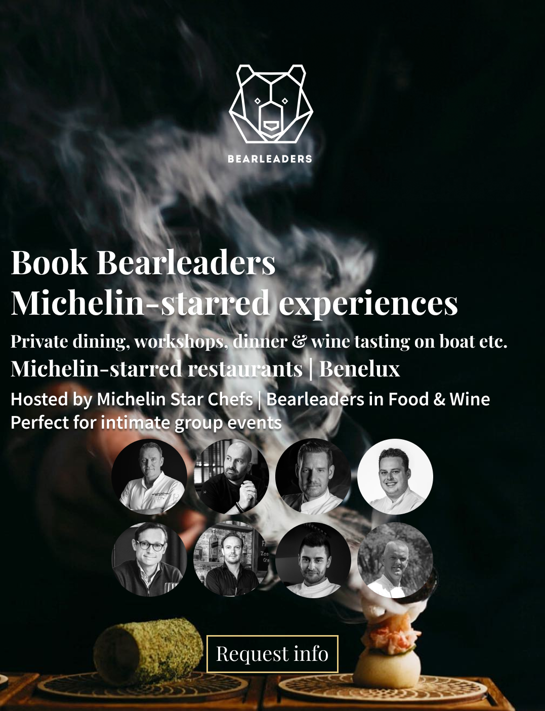 Book a Michelin-starred dining experience on the Amsterdam canals 