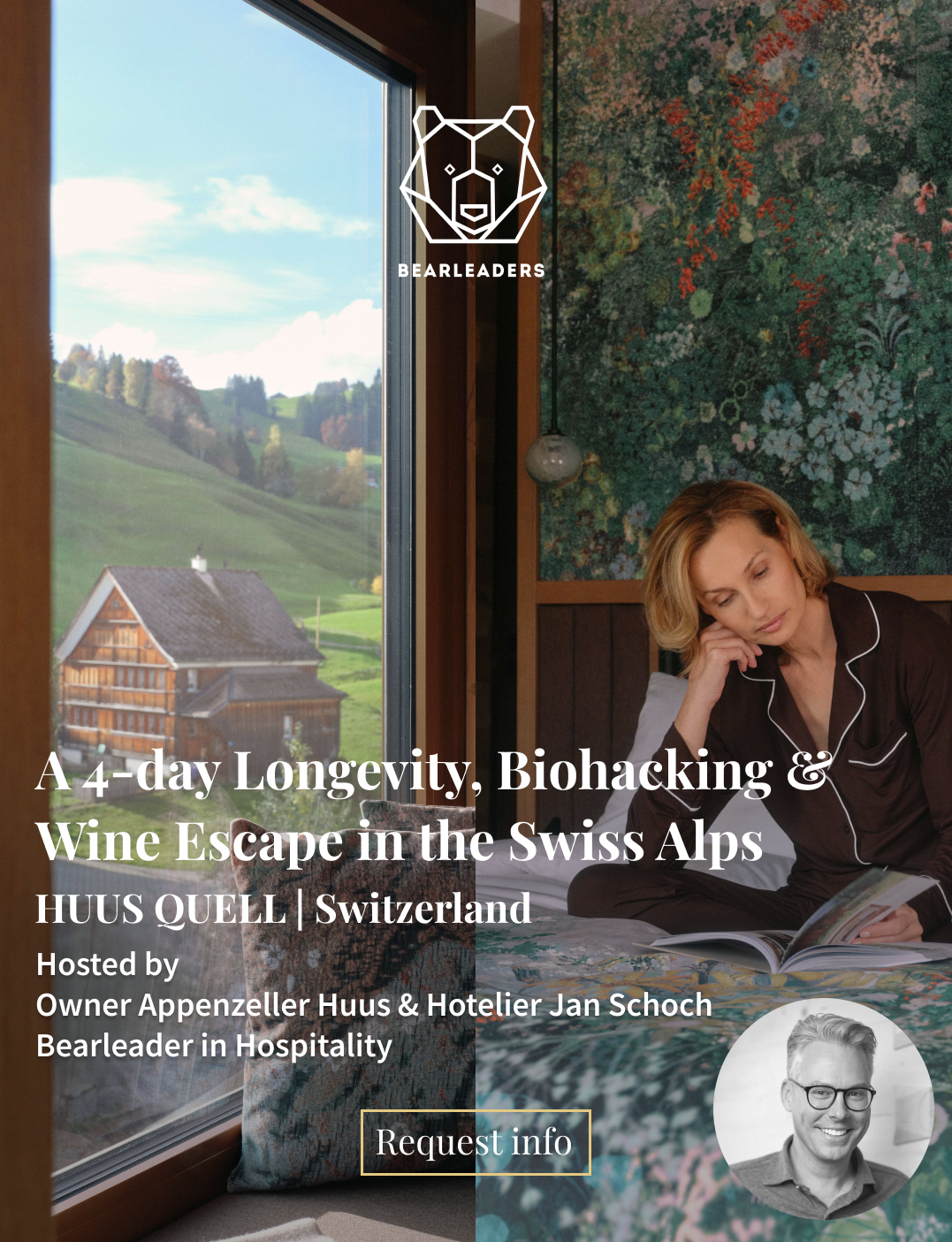 A Longevity, Biohacking and Wine Escape in the Swiss Alps