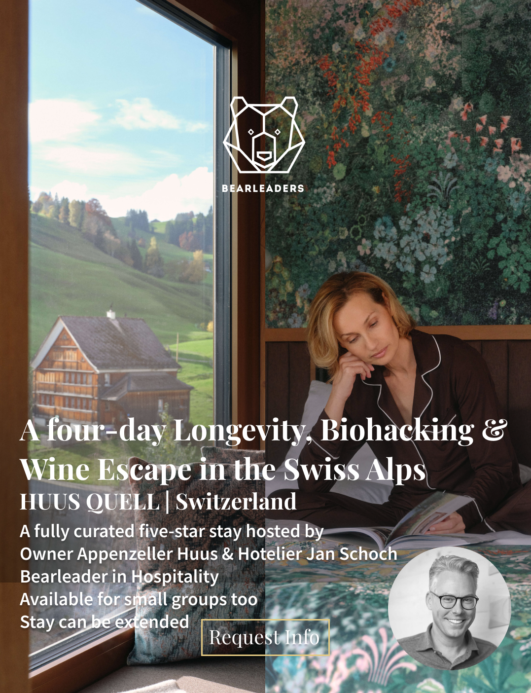 A Longevity, Biohacking and Wine Escape in the Swiss Alps