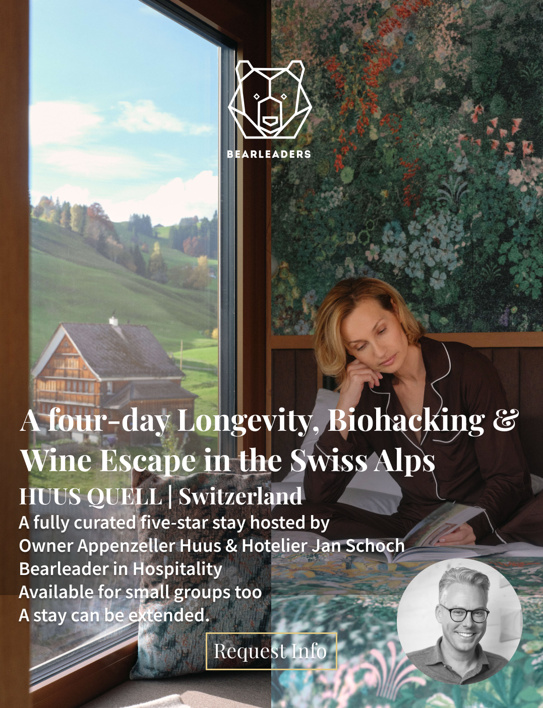 A Longevity, Biohacking and Wine Escape in the Swiss Alps