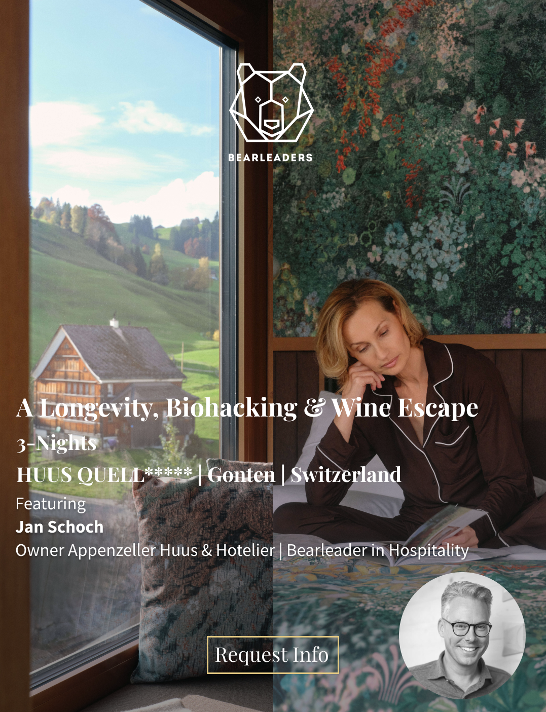 A Longevity, Biohacking and Wine Escape in the Swiss Alps