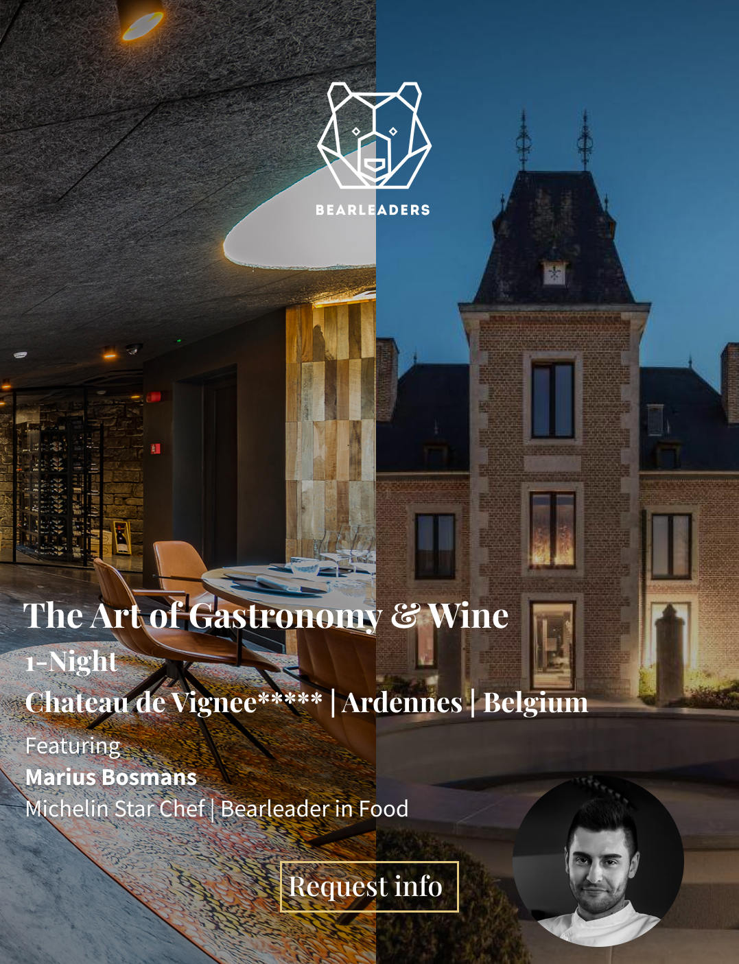 Stay in the Ardennes with a Sommelier-Led wine tasting &amp; Michelin star dinner