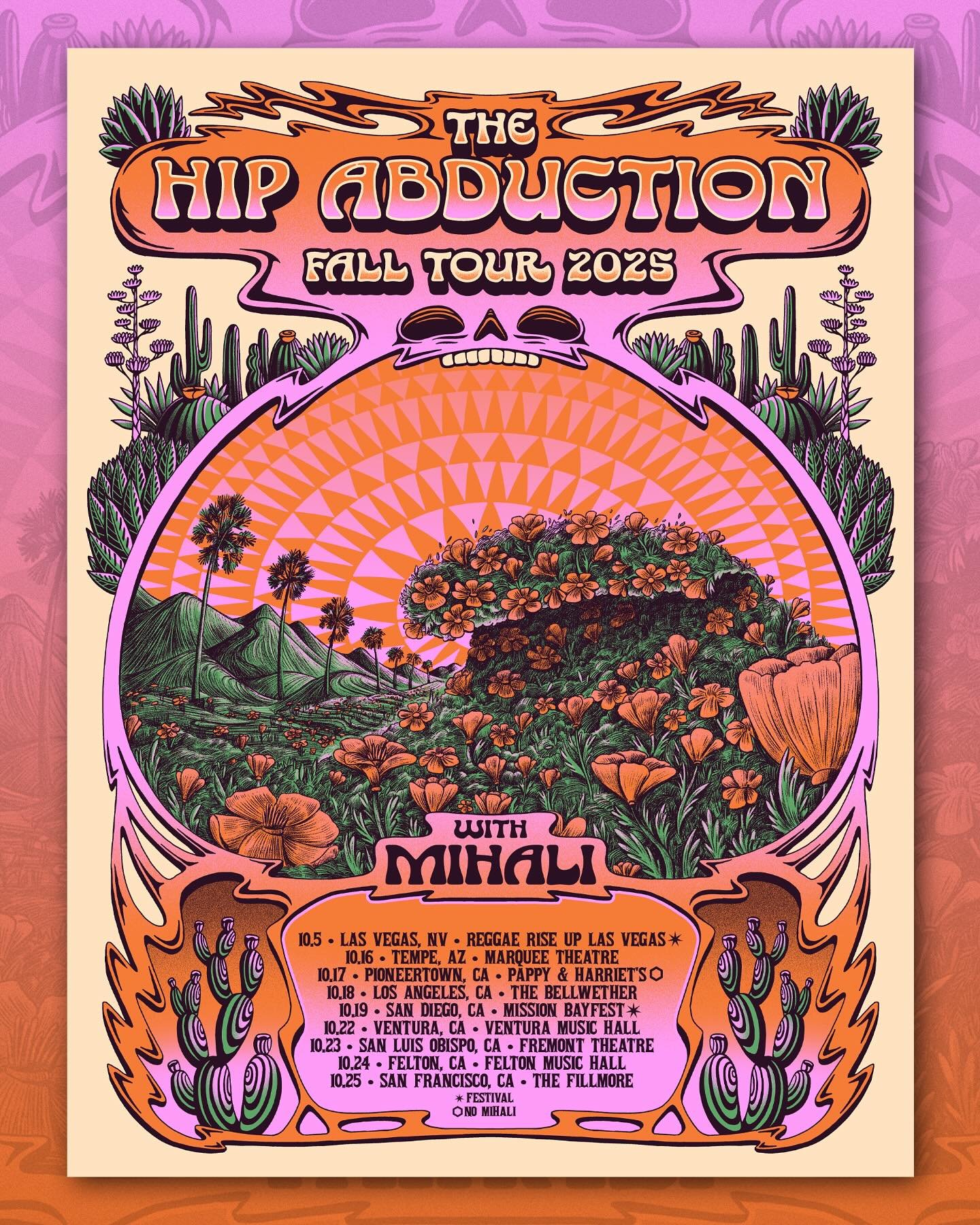 It was so nice, had to do it twice ✌️ Fall @TheHipAbduction Tour on deck, tickets on sale Friday at 1pm ET!

10.16 - Tempe, AZ
10.18 - Los Angeles, CA
10.22 - Ventura, CA
10.23 - San Luis Obispo, CA
10.24 - Felton, CA
10.25 - San Francisco, CA