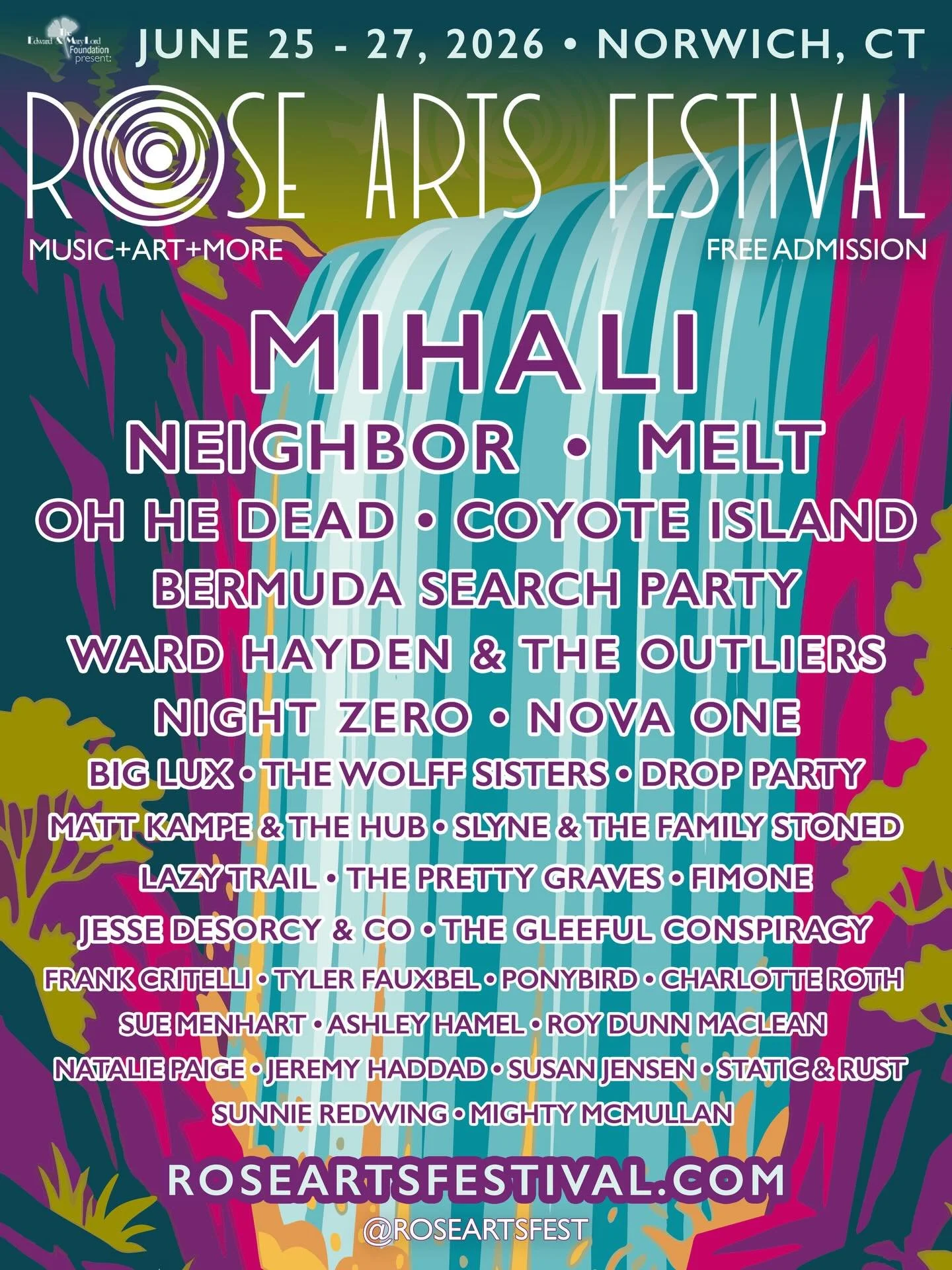 Excited to bring the band to Norwich for Rose Arts Festival in June! Free admission and a killer lineup 👉roseartsfestival.com
