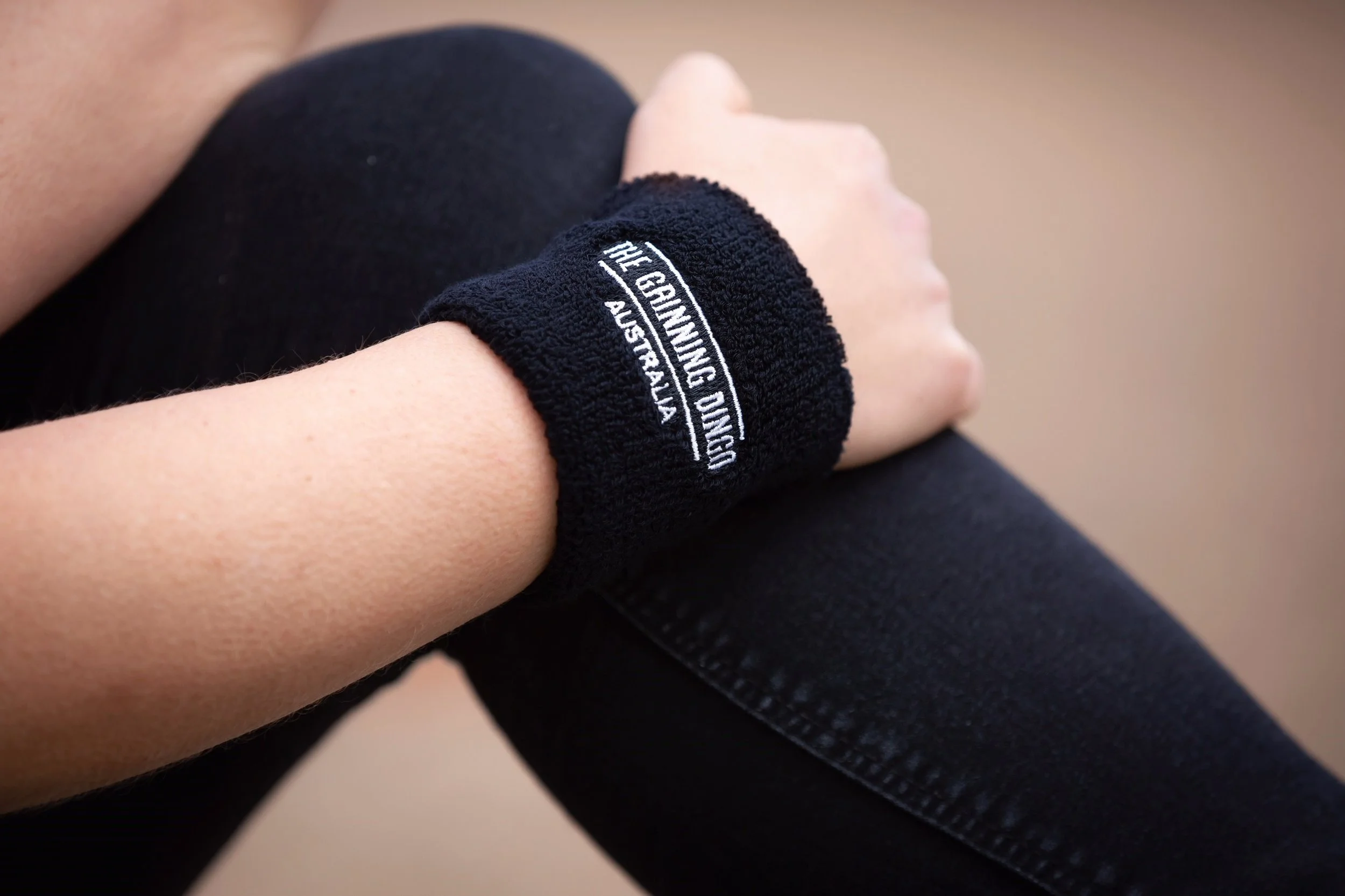 The Grinning dingo master cylinder cover / Sweat band