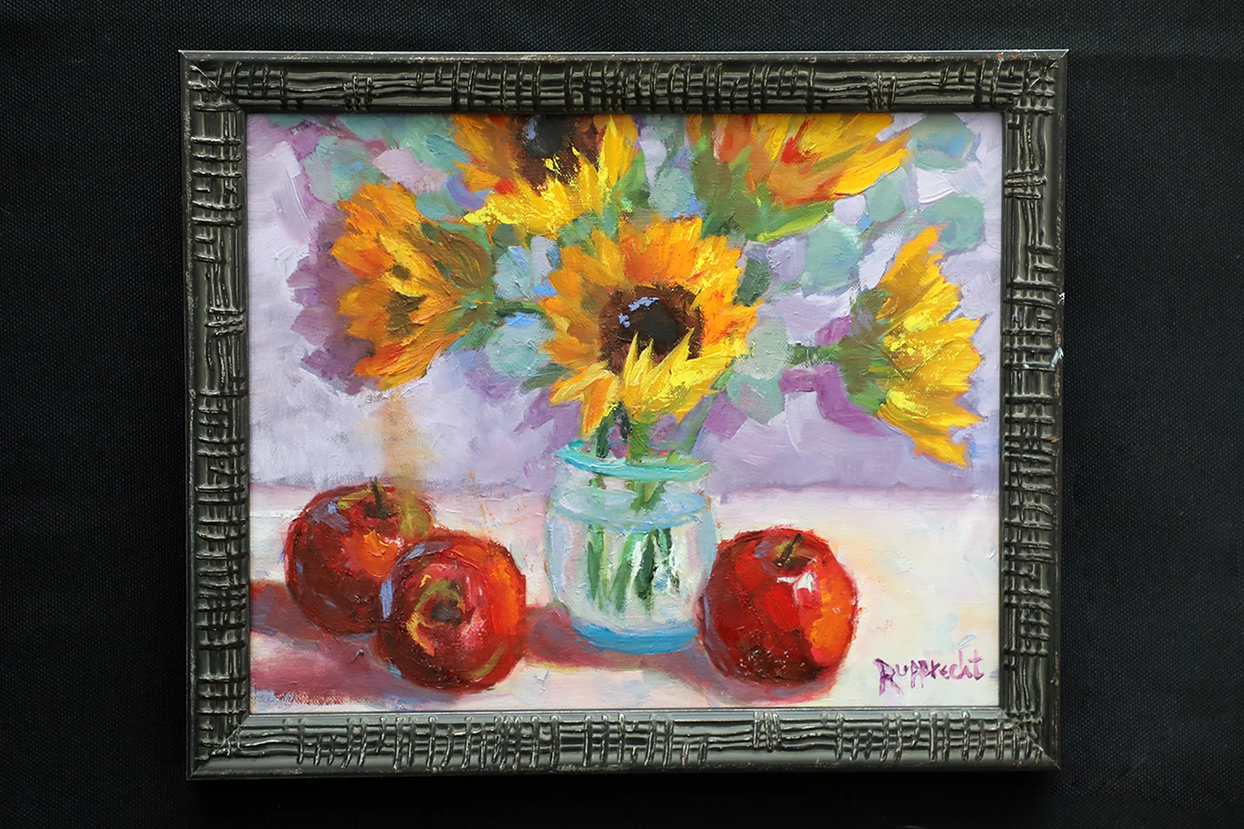 sunflowers and apples Jean Rupprecht.jpg