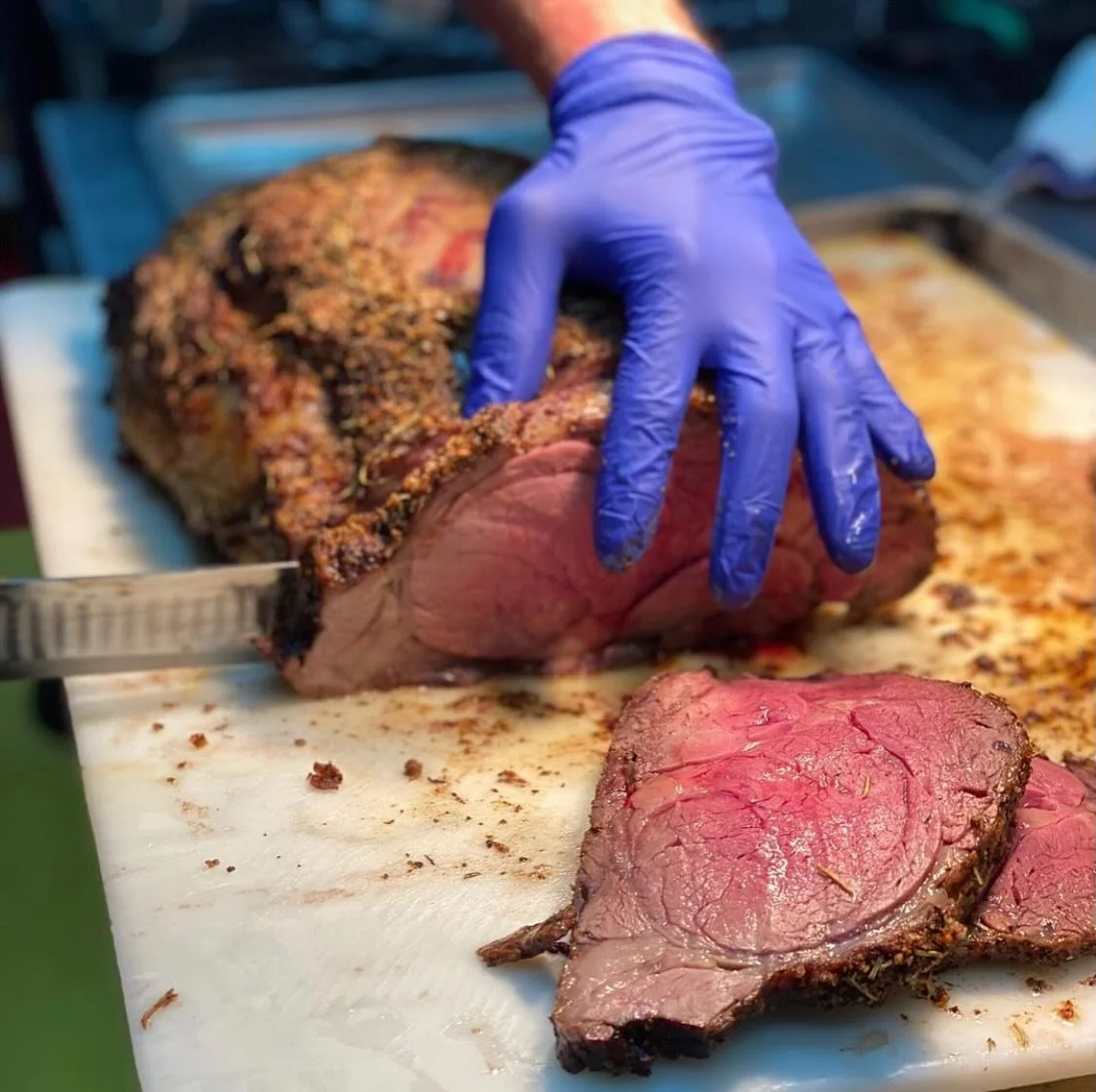 Tomorrow is the first Friday of the month - Prime Rib Night! 12oz Prime Rib served with garlic mashed potatoes, saut&eacute;ed spinach, and your choice of a side caesar or garden salad! Call 910-686-9343 to place your order now for pickup on Friday!