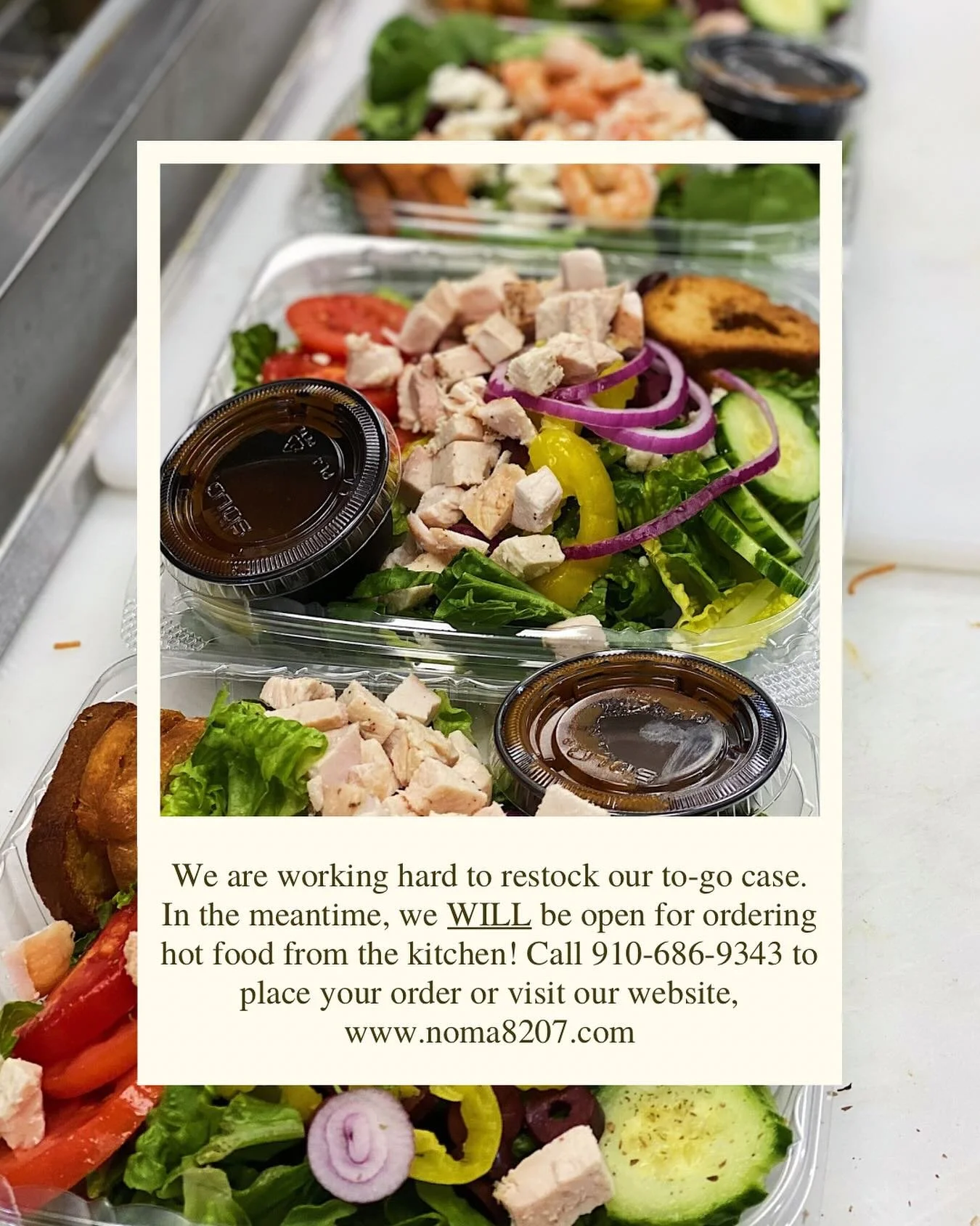 It&rsquo;s been a whirlwind of a morning but we want to see your faces! Come see us for lunch!