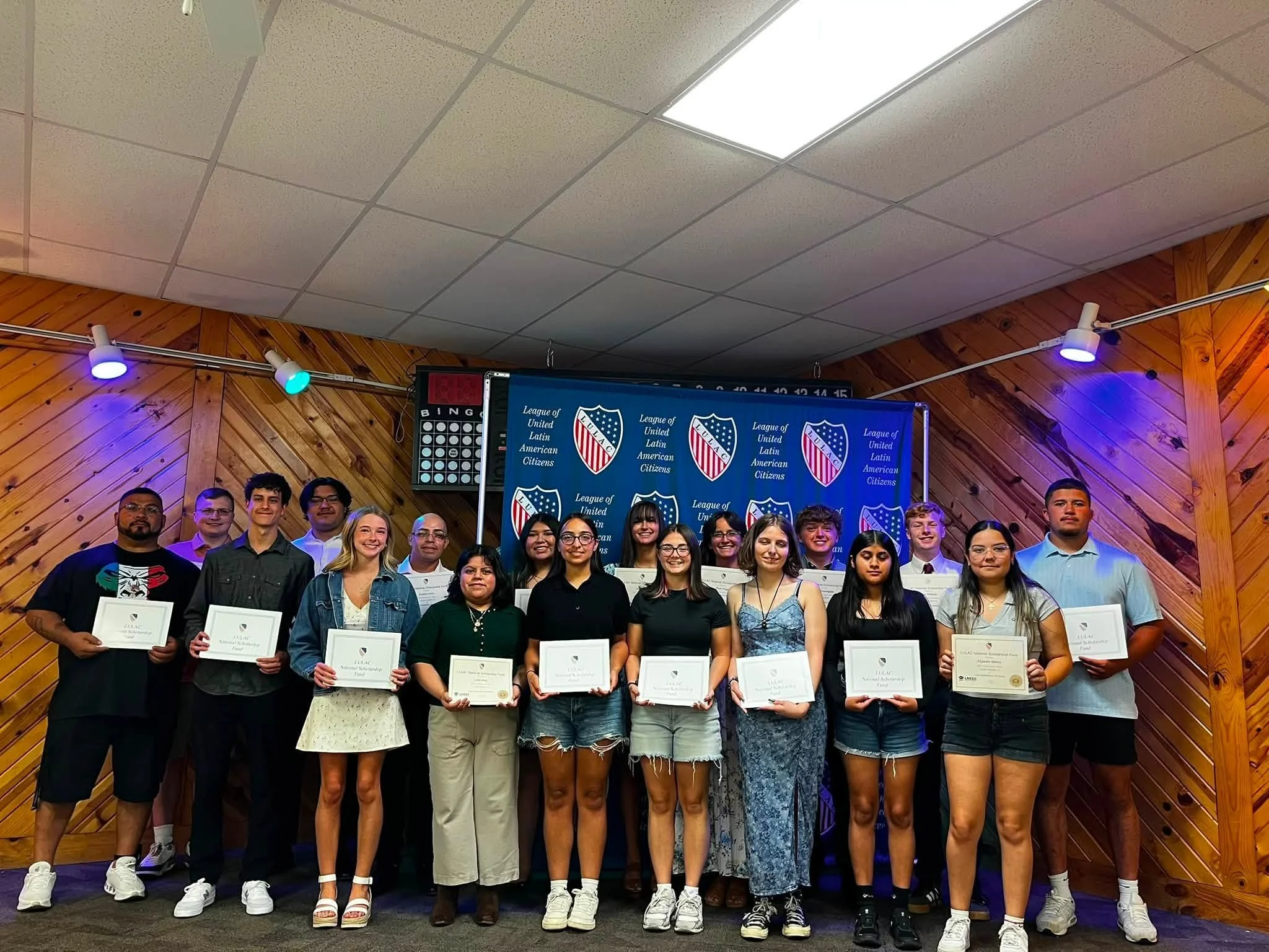 LULAC scholarship recipients 