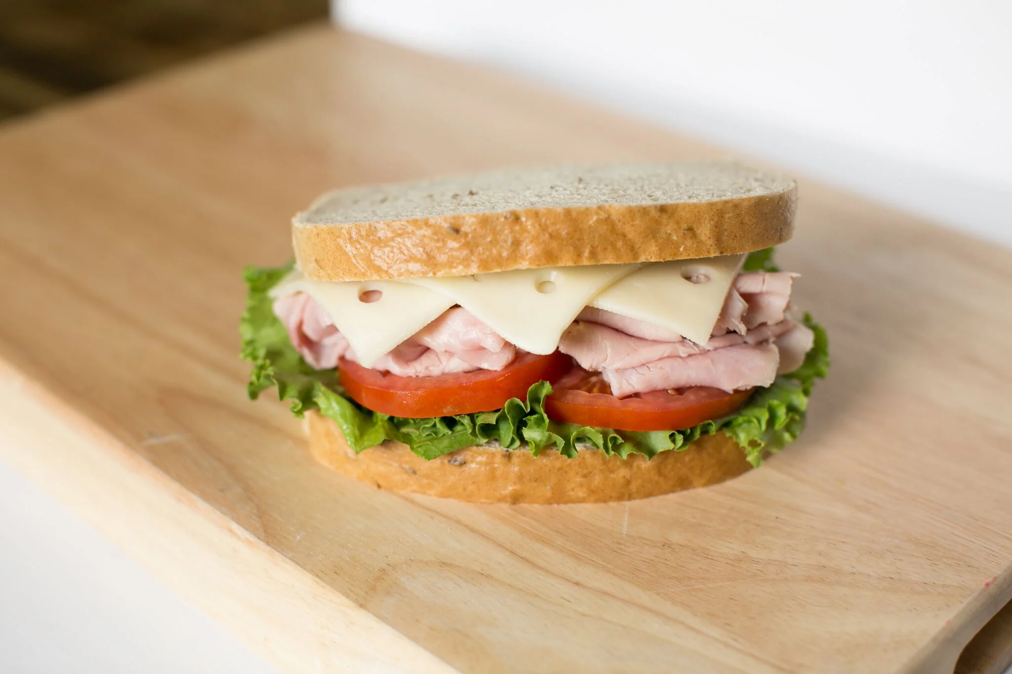 Black Forest Ham and Swiss on Seeded Rye.jpg