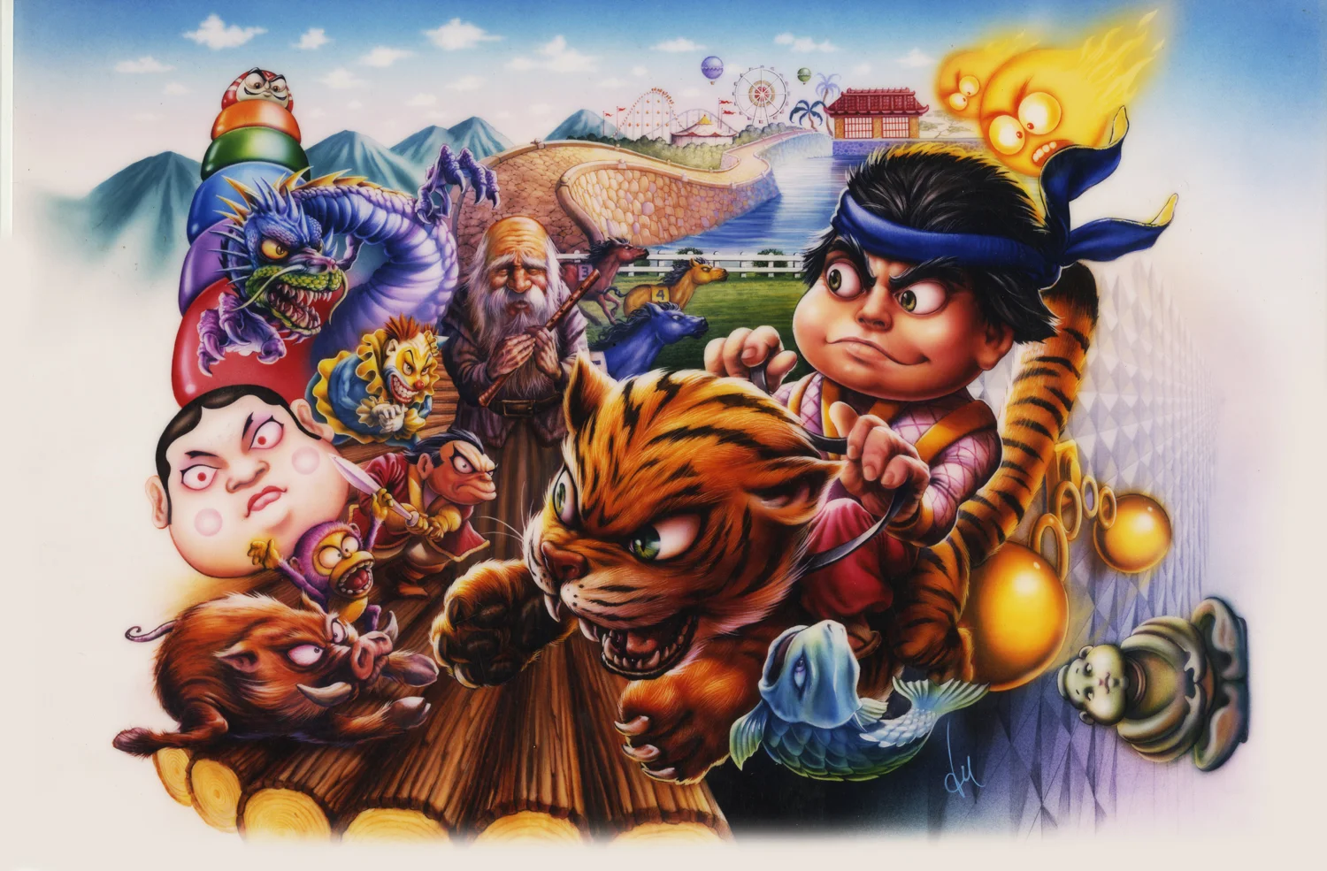 The Legend of the Mystical Ninja