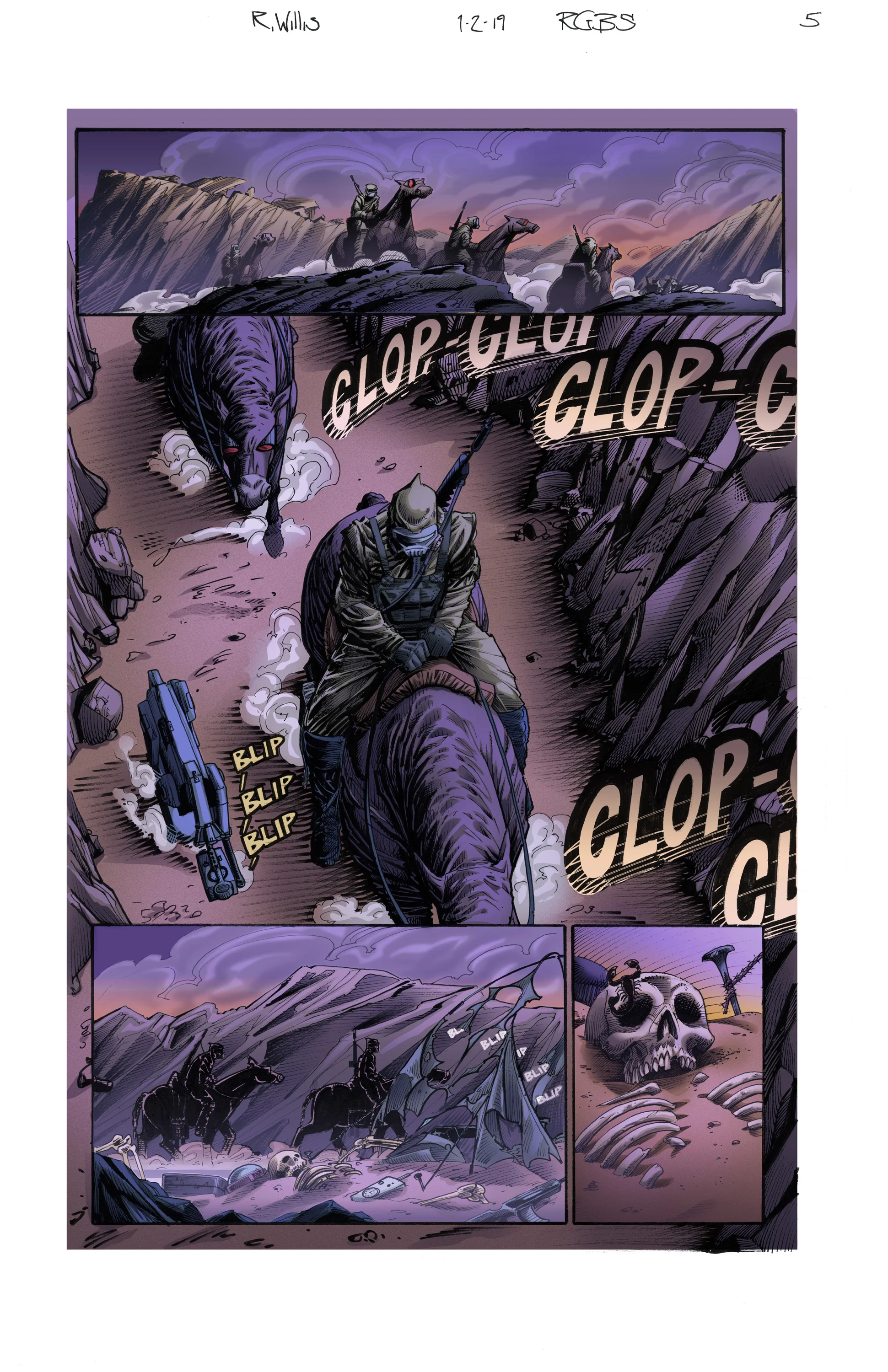 Illustration by Rob Willis Colors by Marcos Martins