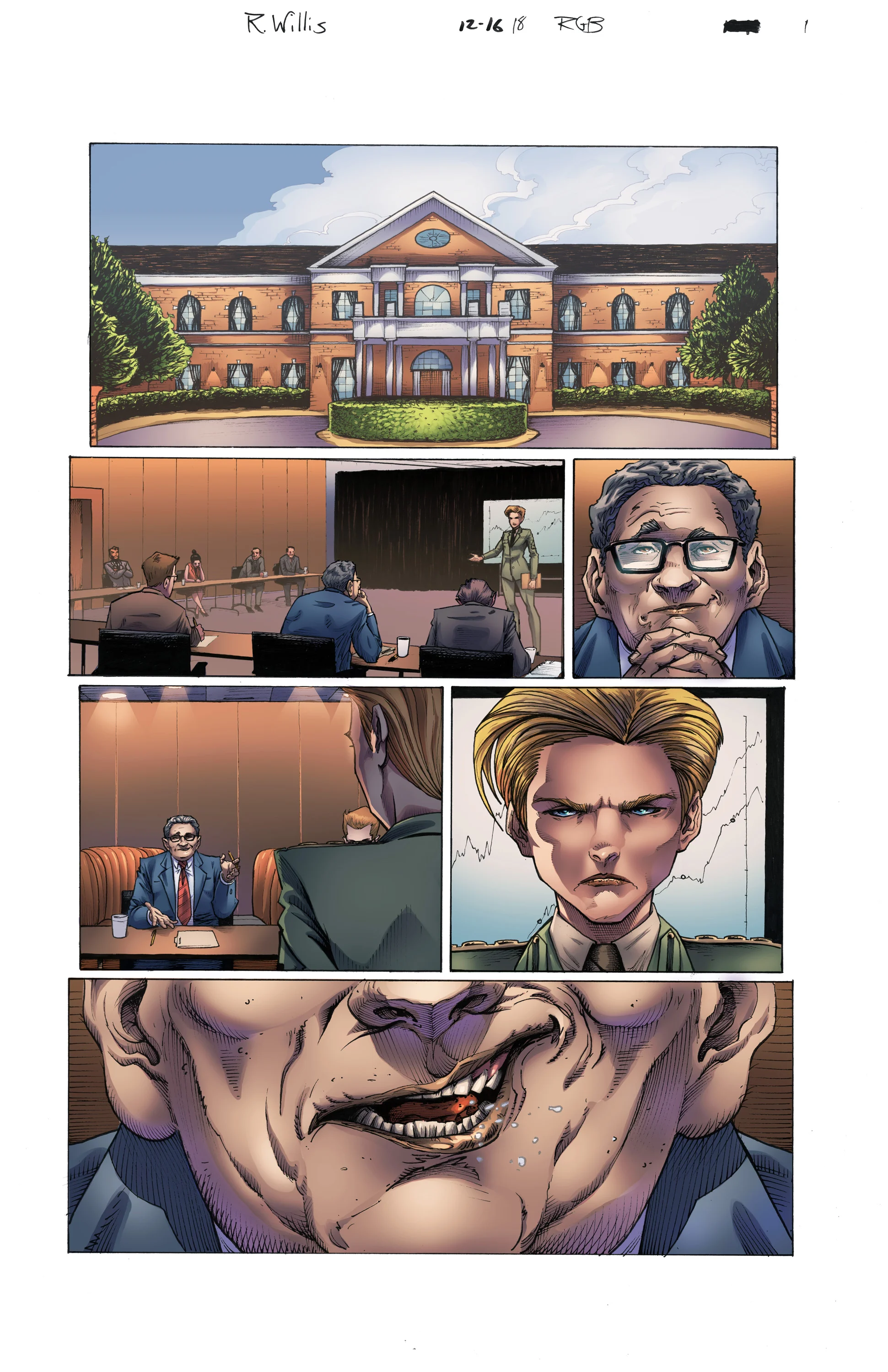 Illustration by Rob Willis Colors by Marcos Martins