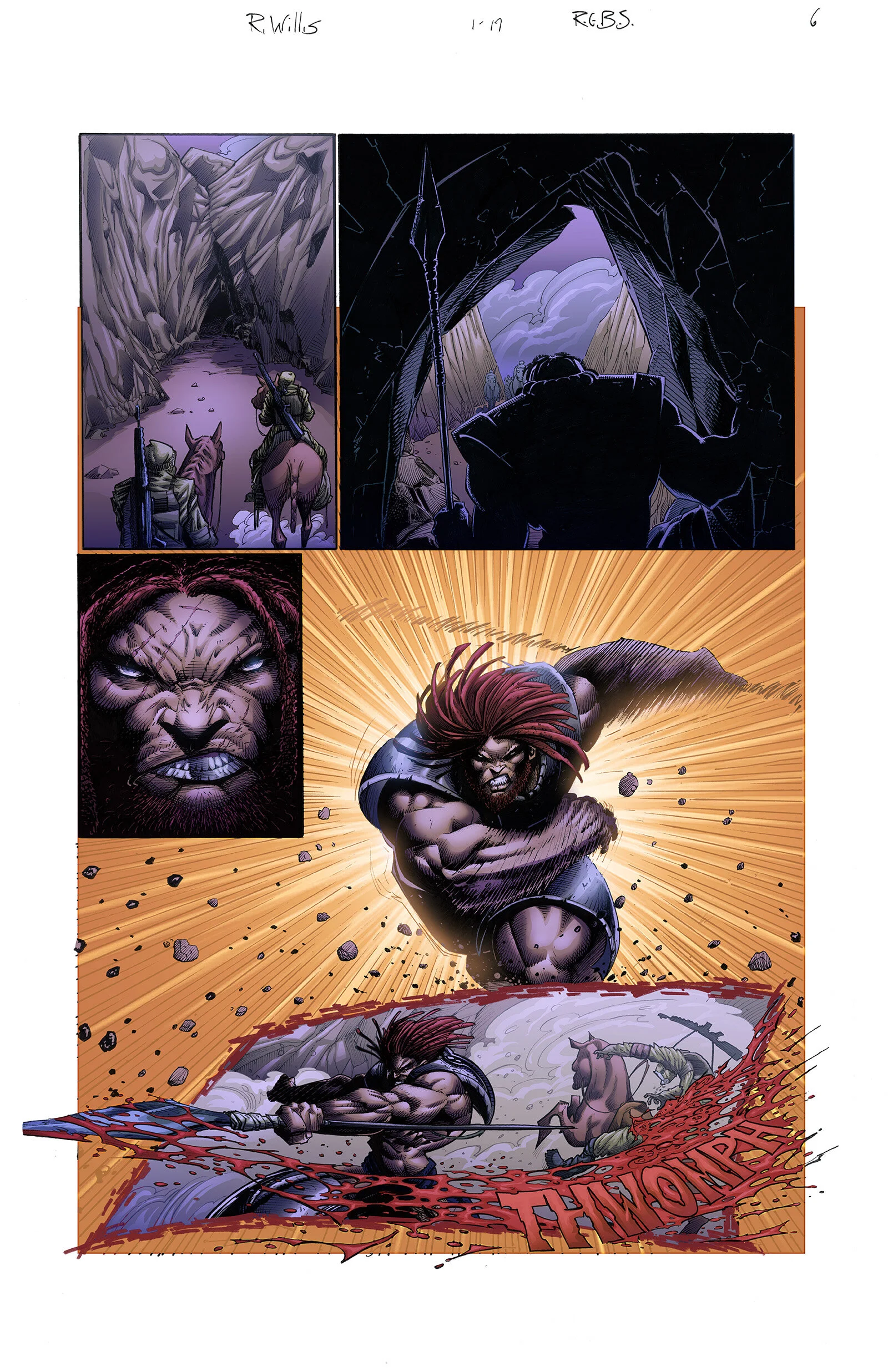 Illustration by Rob Willis Colors by Marcos Martins