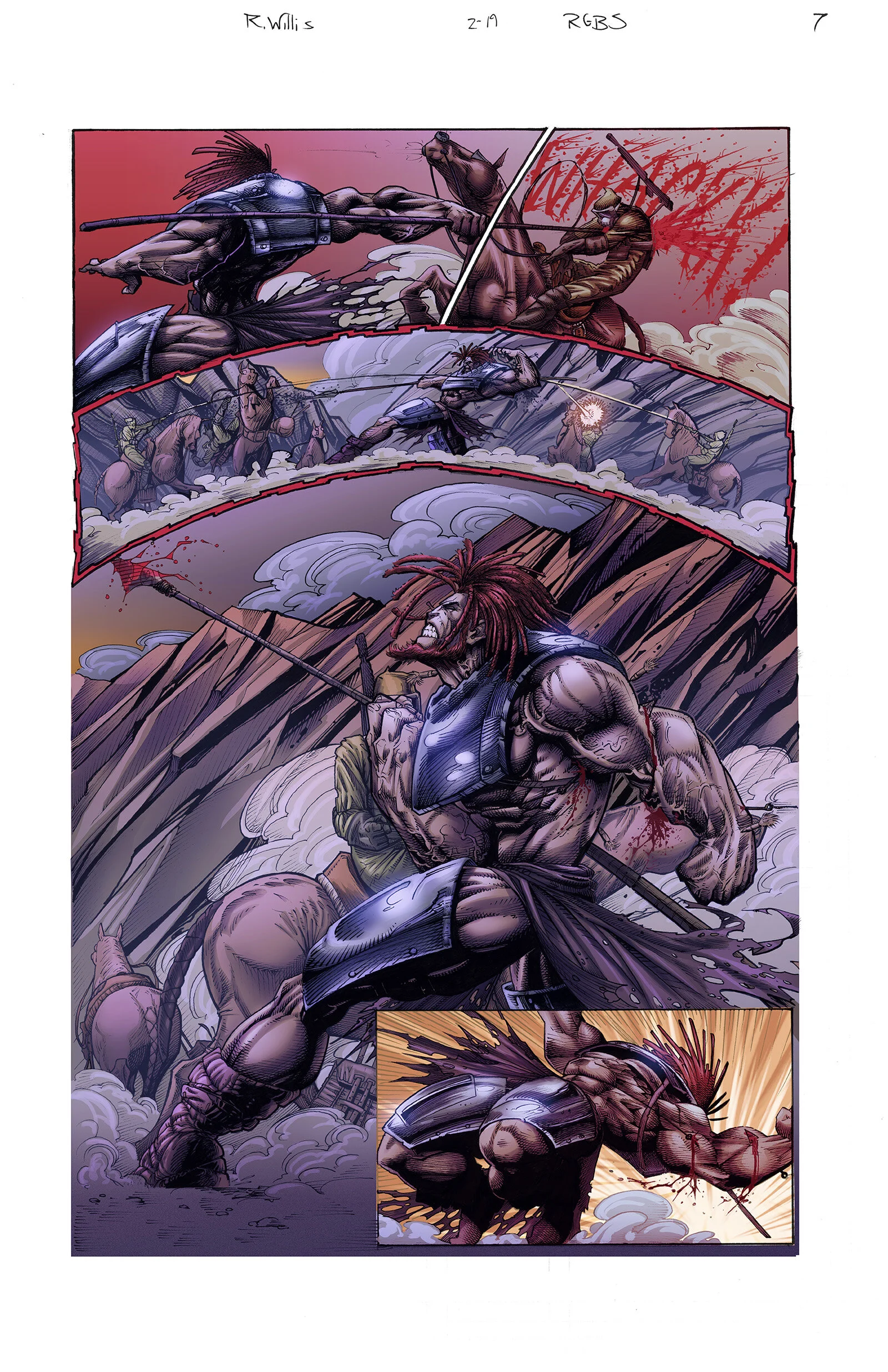 Illustration by Rob Willis Colors by Marcos Martins