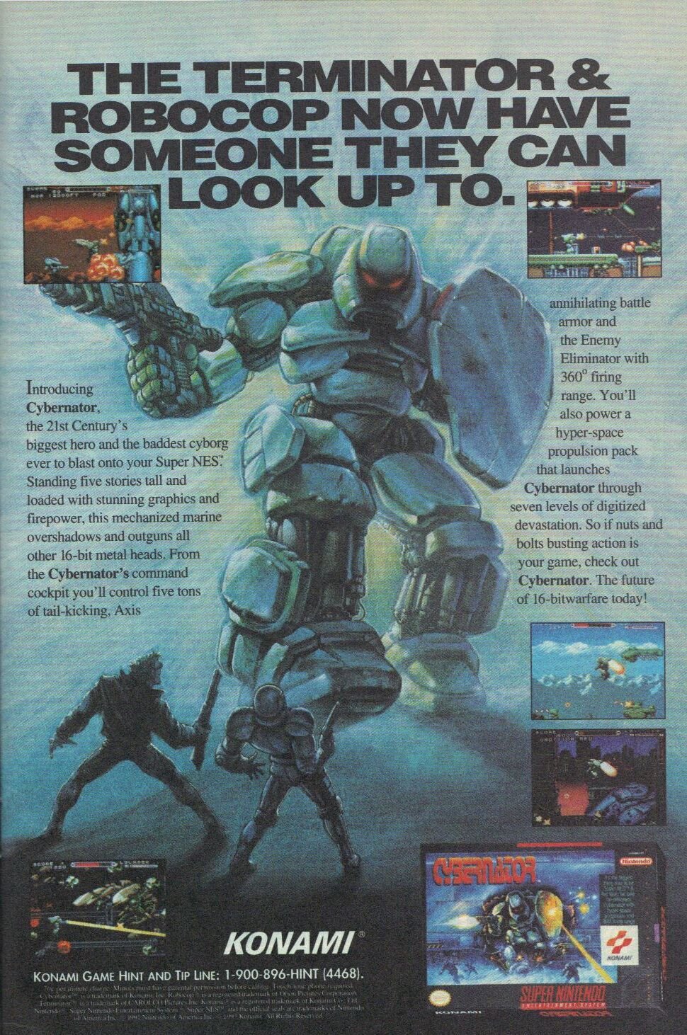 Cybernator (SNES, 1992).JPG